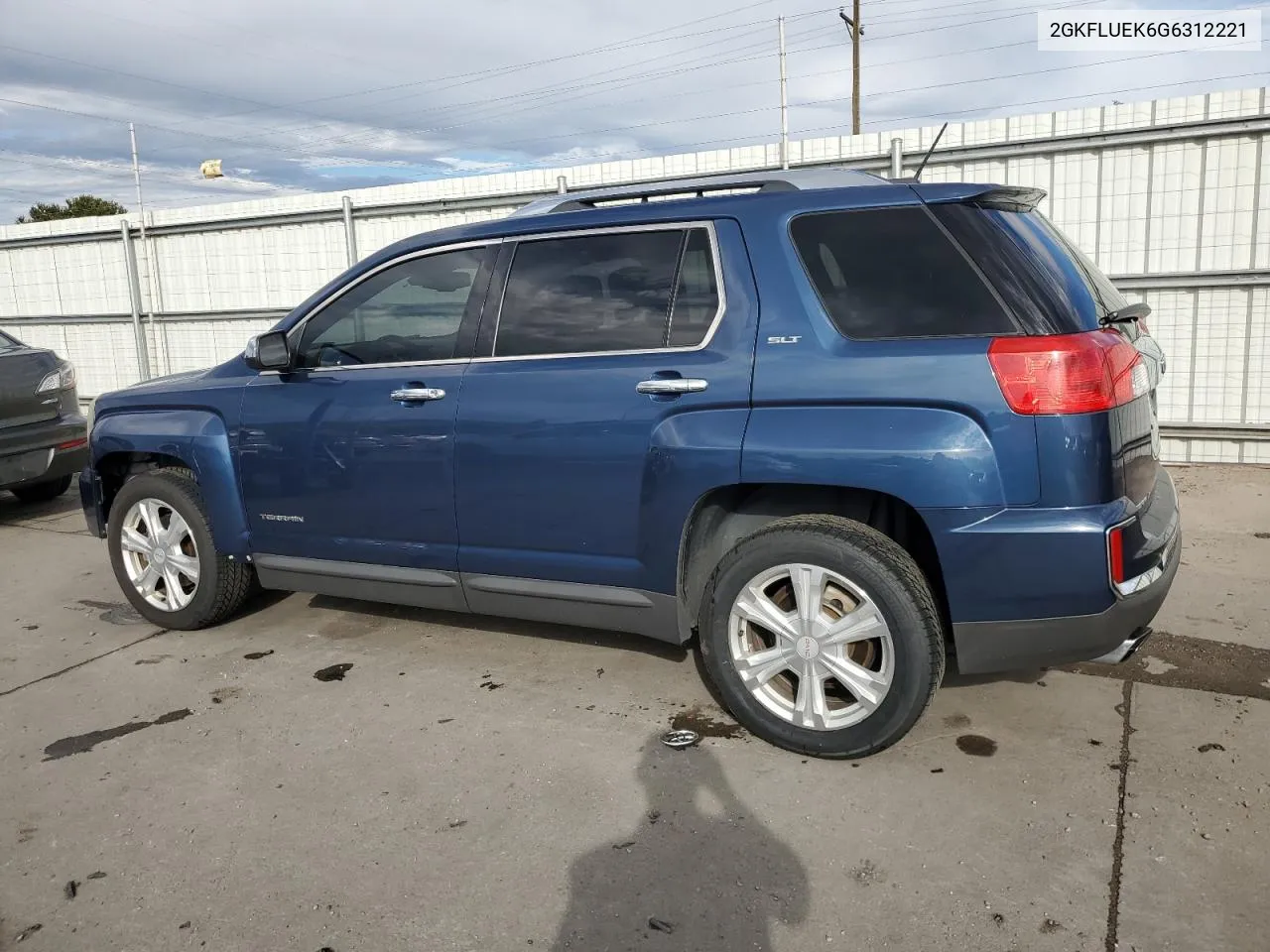 2GKFLUEK6G6312221 2016 GMC Terrain Slt