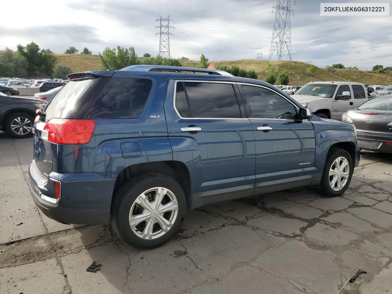 2016 GMC Terrain Slt VIN: 2GKFLUEK6G6312221 Lot: 68111004