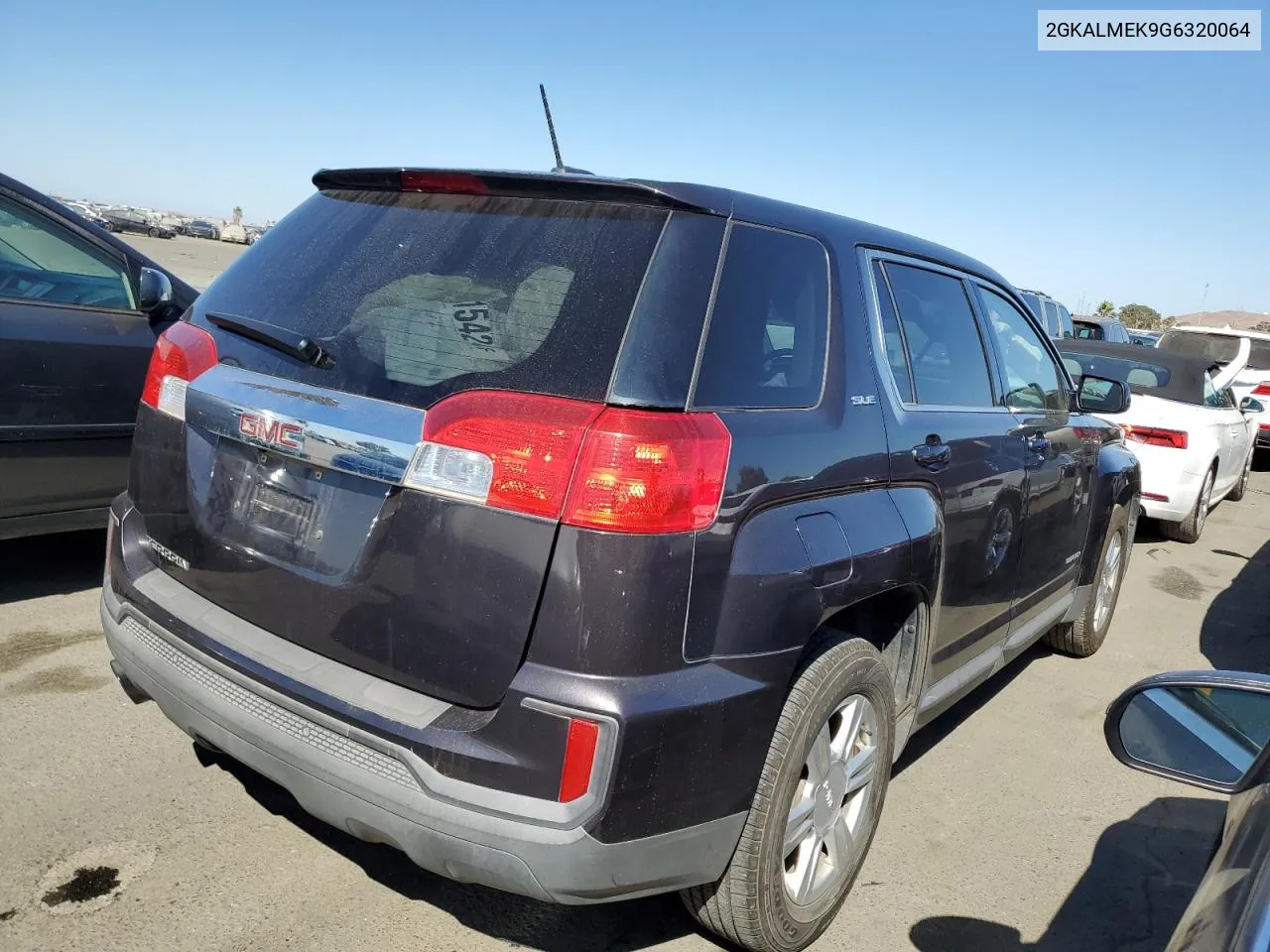 2016 GMC Terrain Sle VIN: 2GKALMEK9G6320064 Lot: 68515424