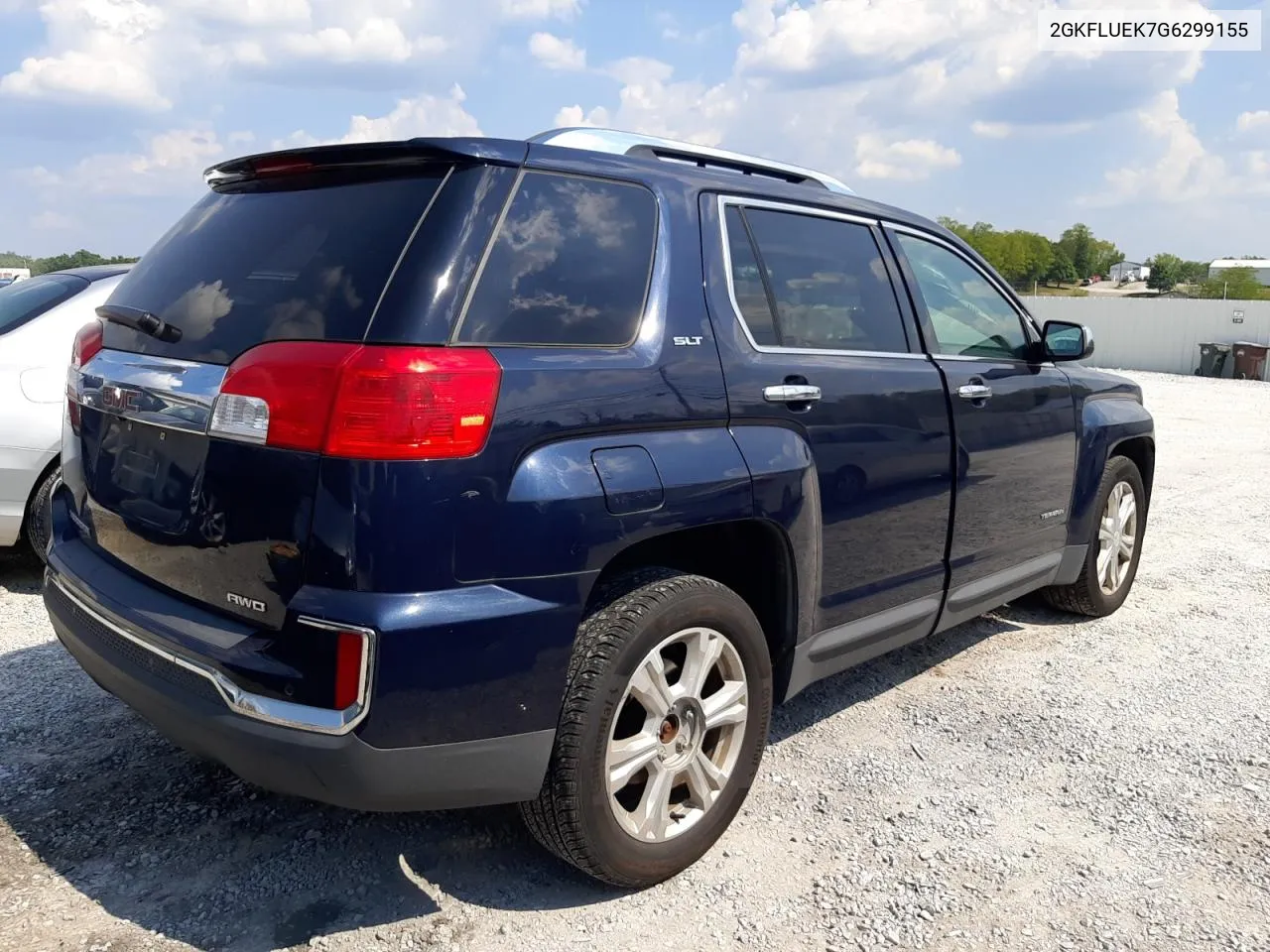 2016 GMC Terrain Slt VIN: 2GKFLUEK7G6299155 Lot: 69303584