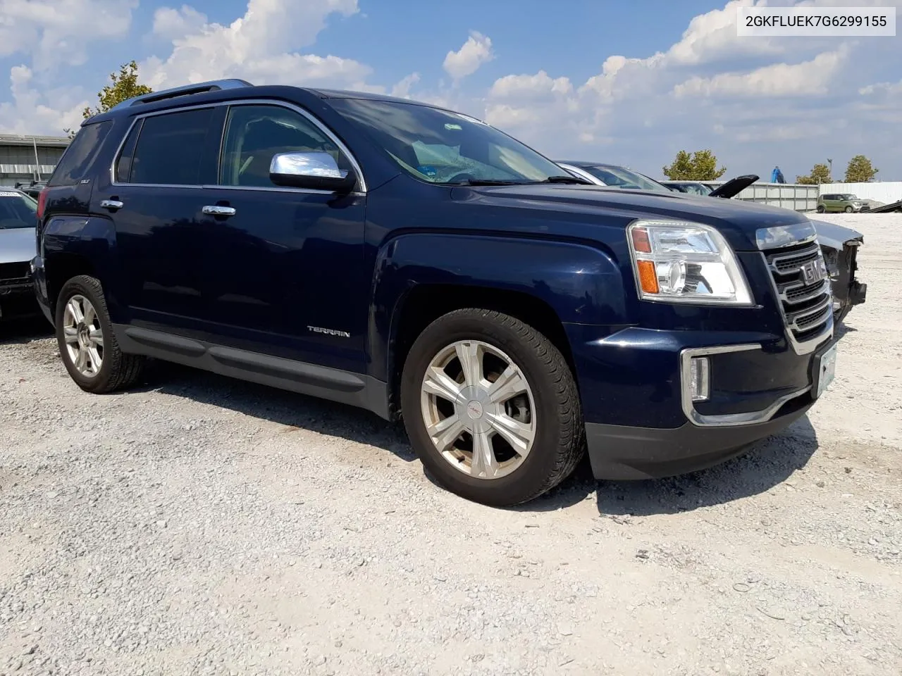 2GKFLUEK7G6299155 2016 GMC Terrain Slt