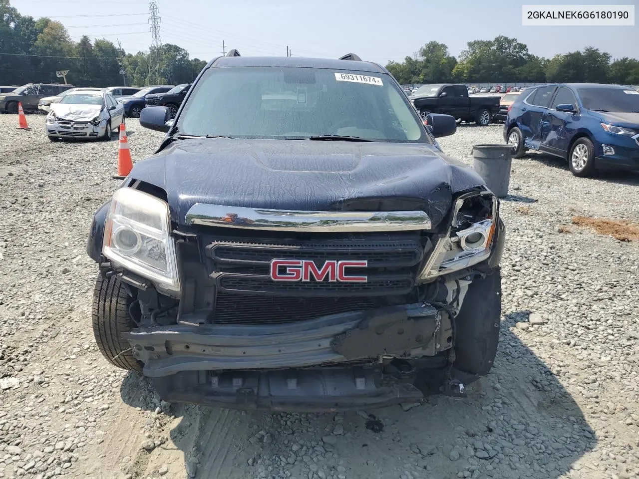 2GKALNEK6G6180190 2016 GMC Terrain Sle