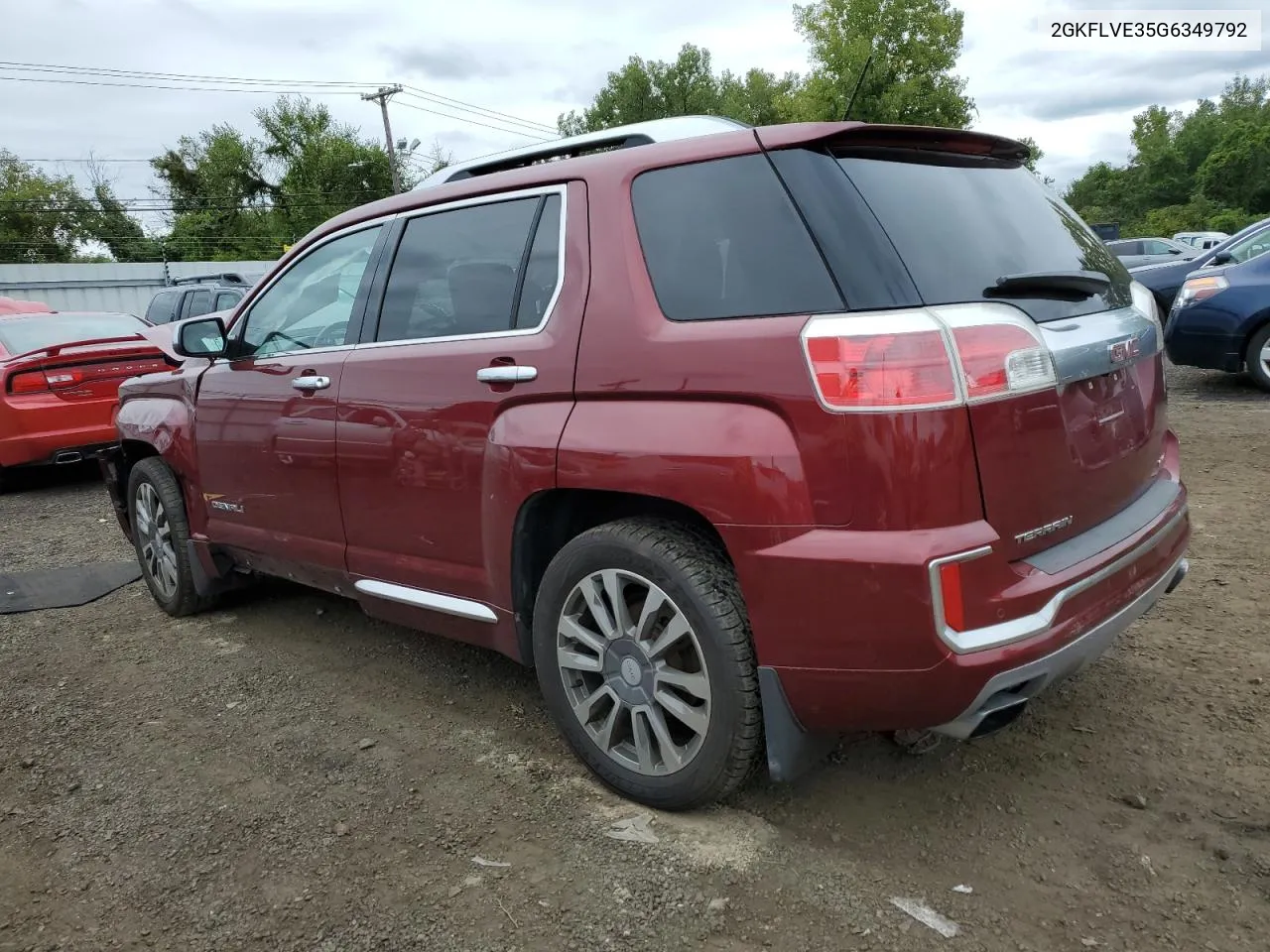 2016 GMC Terrain Denali VIN: 2GKFLVE35G6349792 Lot: 69411874