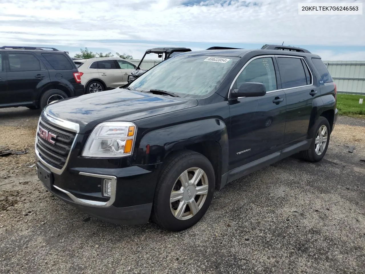 2016 GMC Terrain Sle VIN: 2GKFLTEK7G6246563 Lot: 69622054