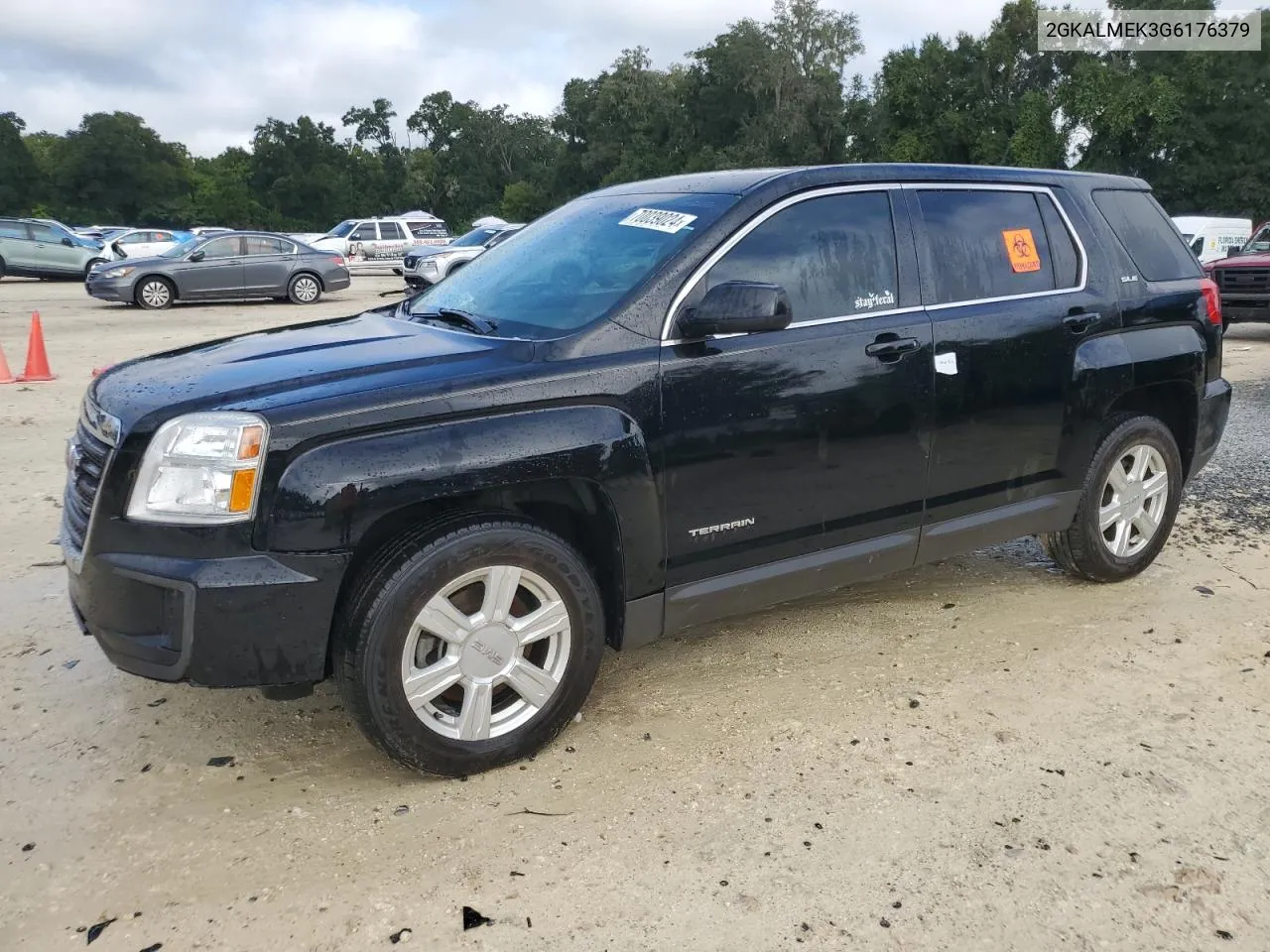 2016 GMC Terrain Sle VIN: 2GKALMEK3G6176379 Lot: 70039024