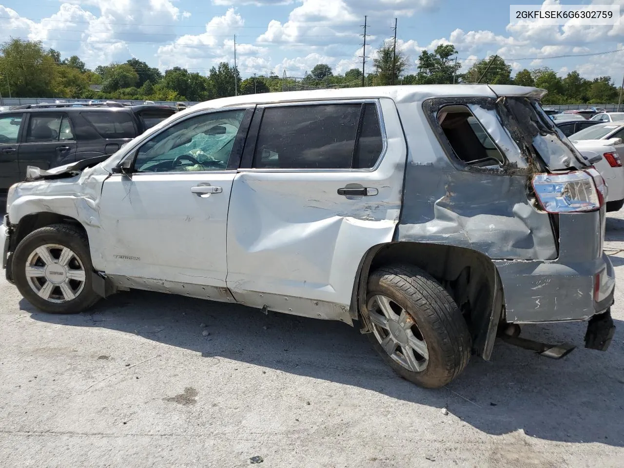 2016 GMC Terrain Sle VIN: 2GKFLSEK6G6302759 Lot: 70215094