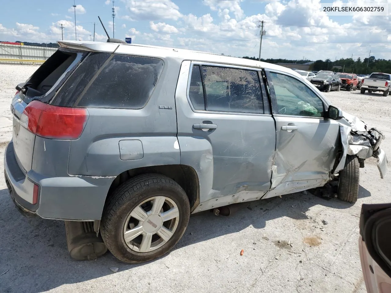 2GKFLSEK6G6302759 2016 GMC Terrain Sle