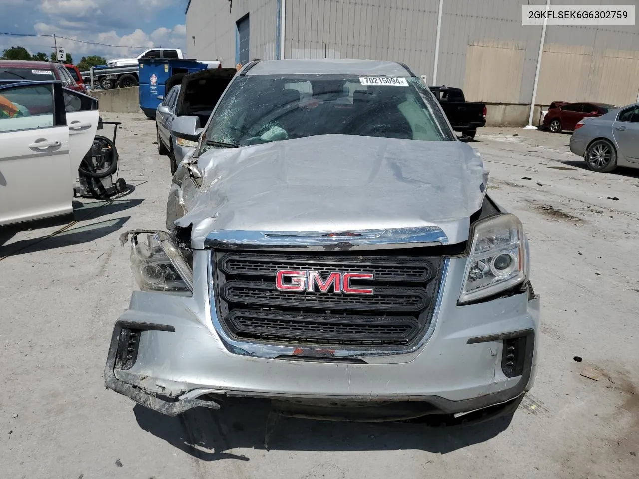 2GKFLSEK6G6302759 2016 GMC Terrain Sle