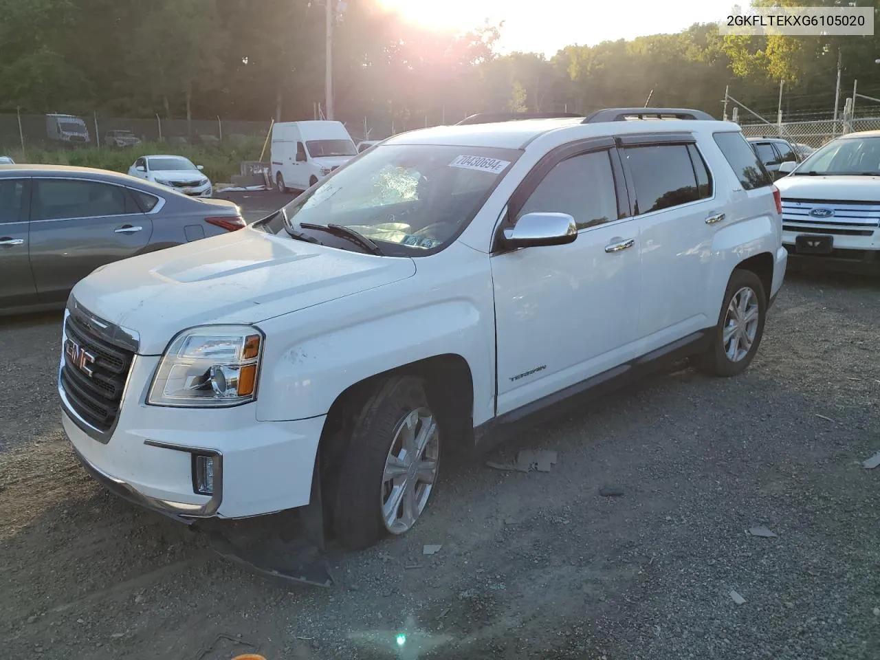 2016 GMC Terrain Sle VIN: 2GKFLTEKXG6105020 Lot: 70430694