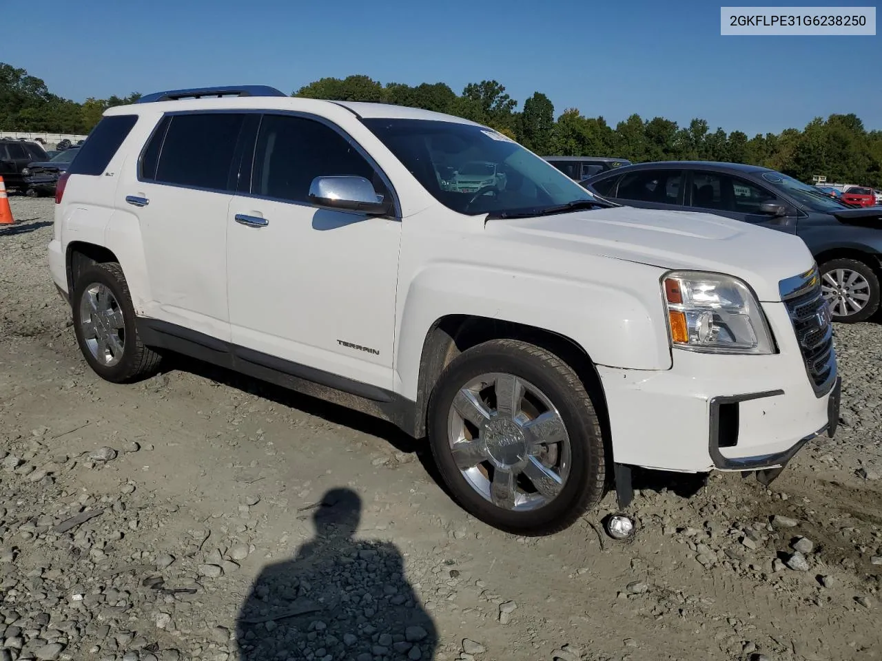 2GKFLPE31G6238250 2016 GMC Terrain Slt