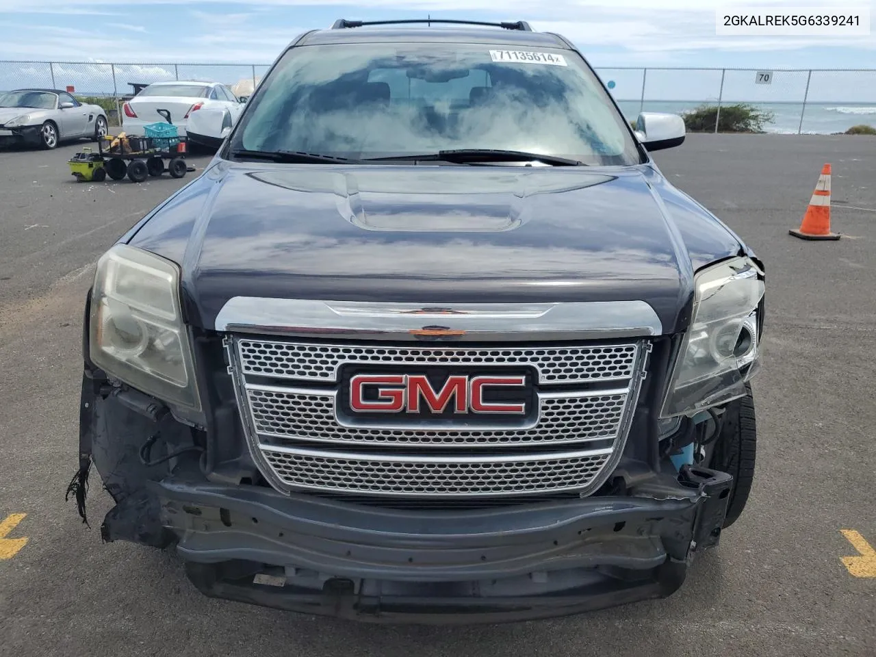 2016 GMC Terrain Denali VIN: 2GKALREK5G6339241 Lot: 71135614