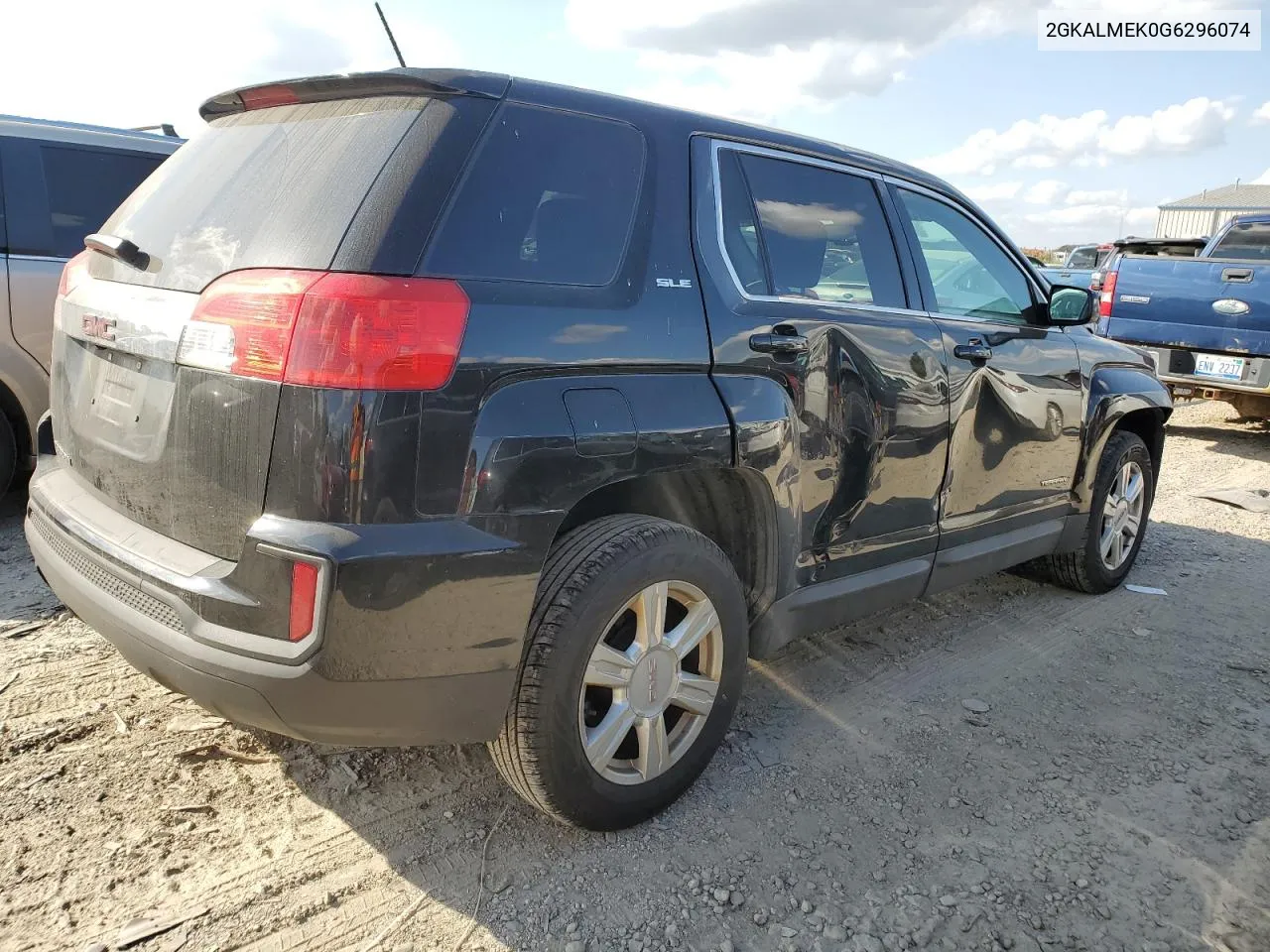 2016 GMC Terrain Sle VIN: 2GKALMEK0G6296074 Lot: 71361254