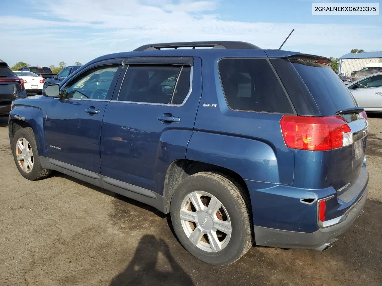 2016 GMC Terrain Sle VIN: 2GKALNEKXG6233375 Lot: 71609924