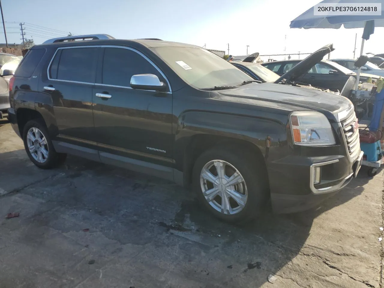 2016 GMC Terrain Slt VIN: 2GKFLPE37G6124818 Lot: 71976334