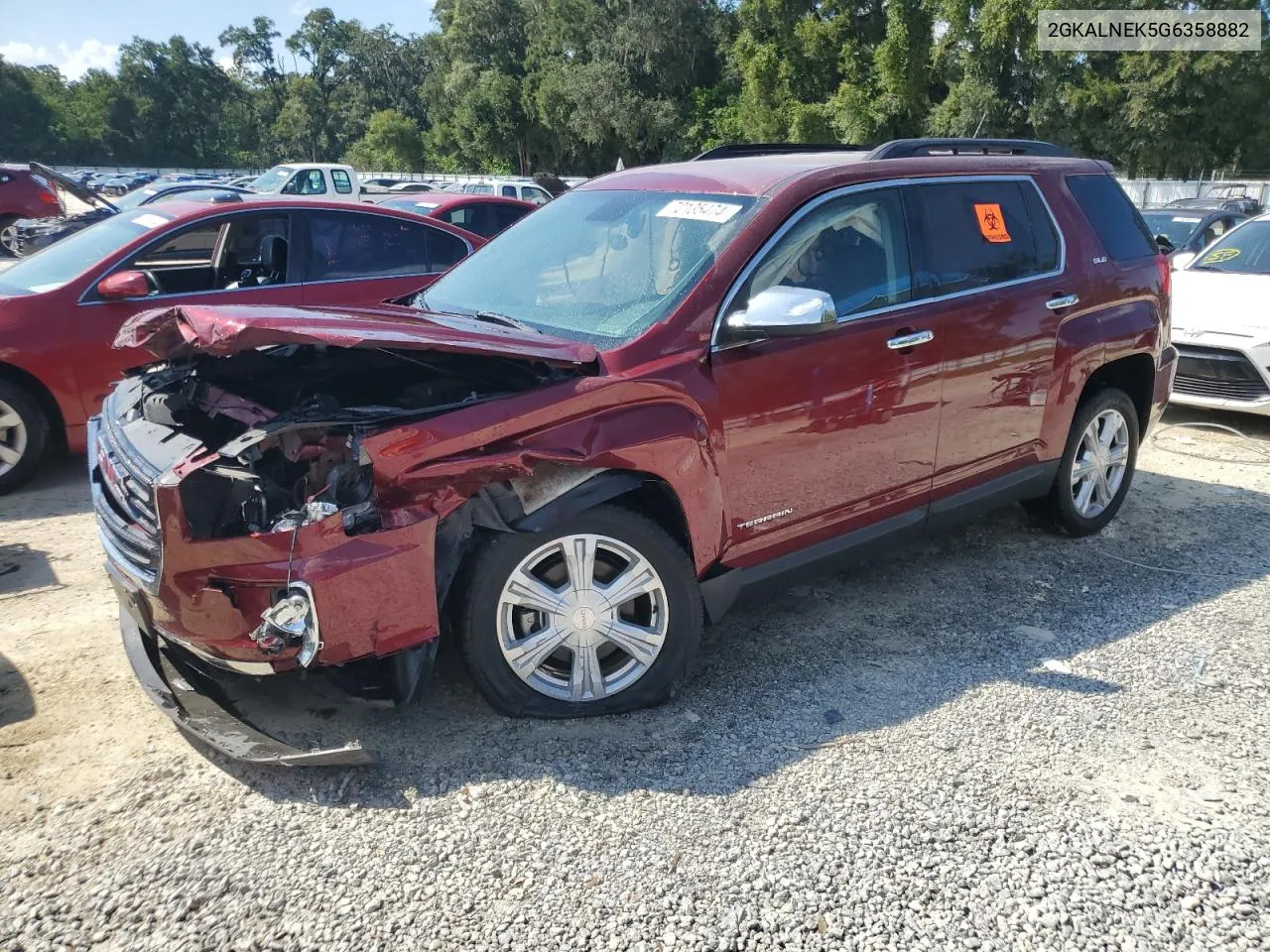 2016 GMC Terrain Sle VIN: 2GKALNEK5G6358882 Lot: 72135474