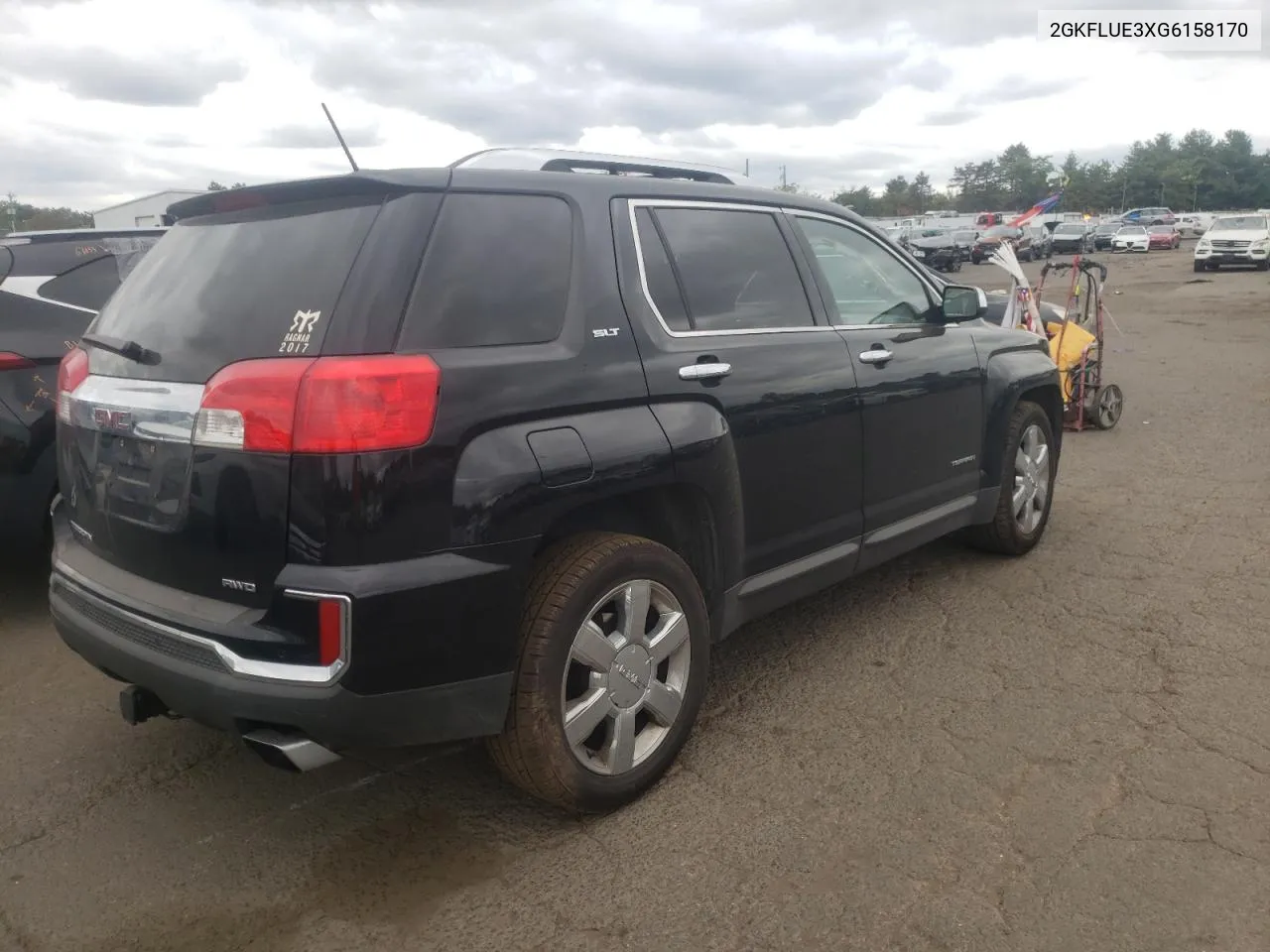 2016 GMC Terrain Slt VIN: 2GKFLUE3XG6158170 Lot: 72138884