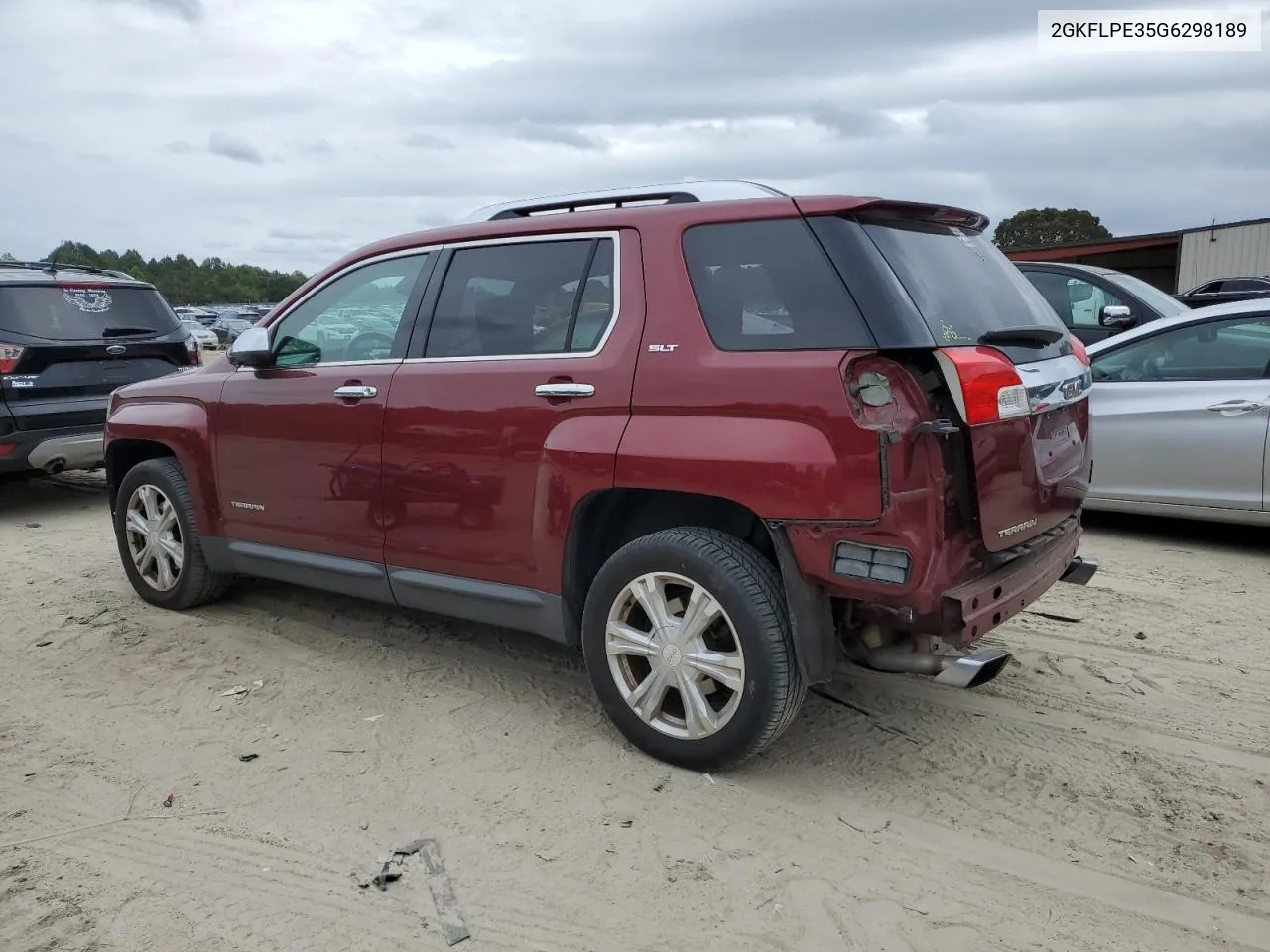 2016 GMC Terrain Slt VIN: 2GKFLPE35G6298189 Lot: 72195954