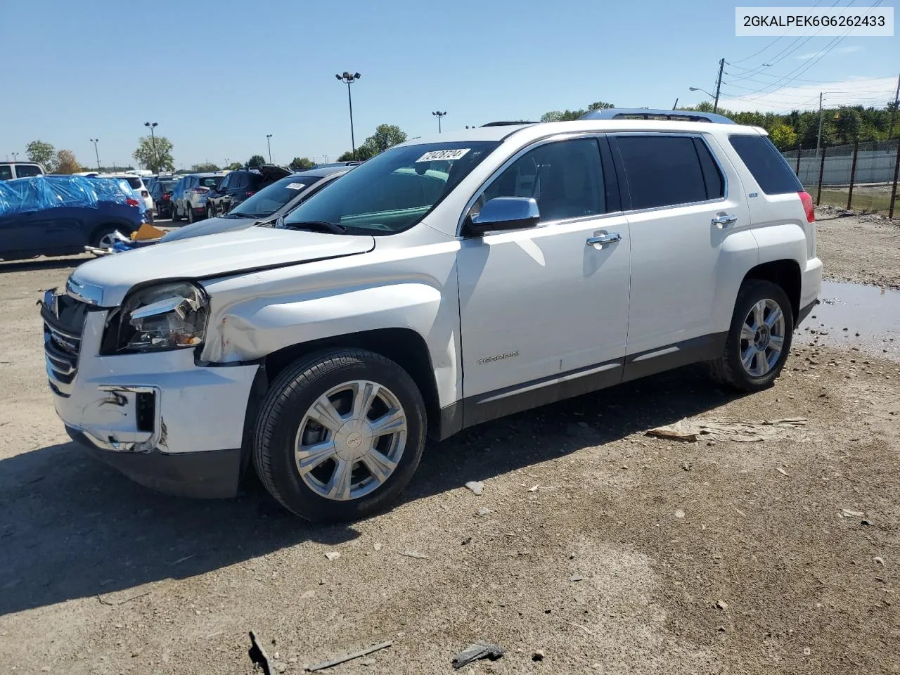 2GKALPEK6G6262433 2016 GMC Terrain Slt