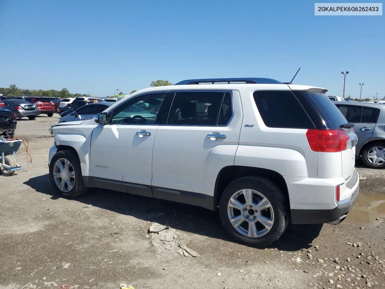 2016 GMC Terrain Slt VIN: 2GKALPEK6G6262433 Lot: 72428724