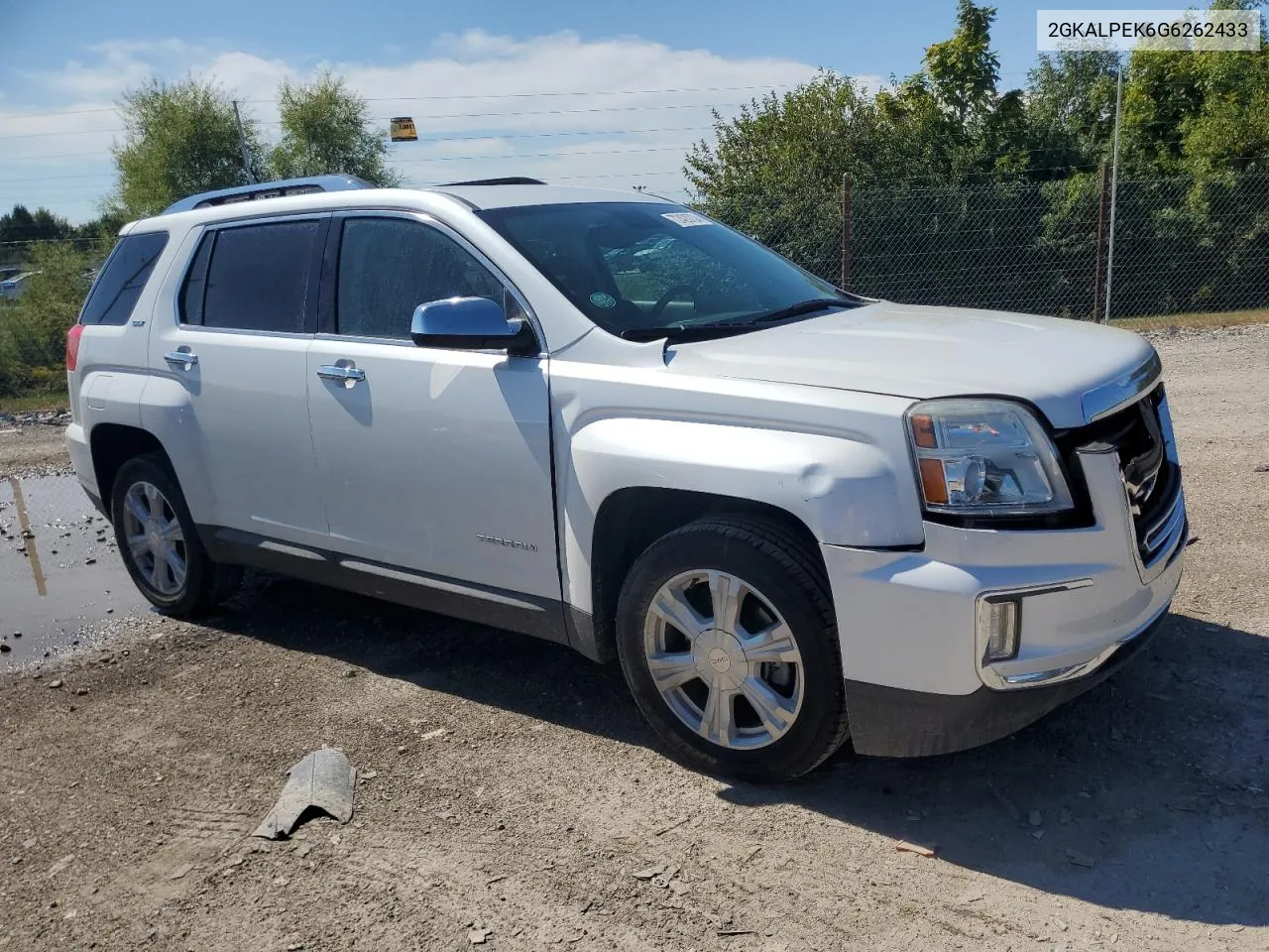 2016 GMC Terrain Slt VIN: 2GKALPEK6G6262433 Lot: 72428724