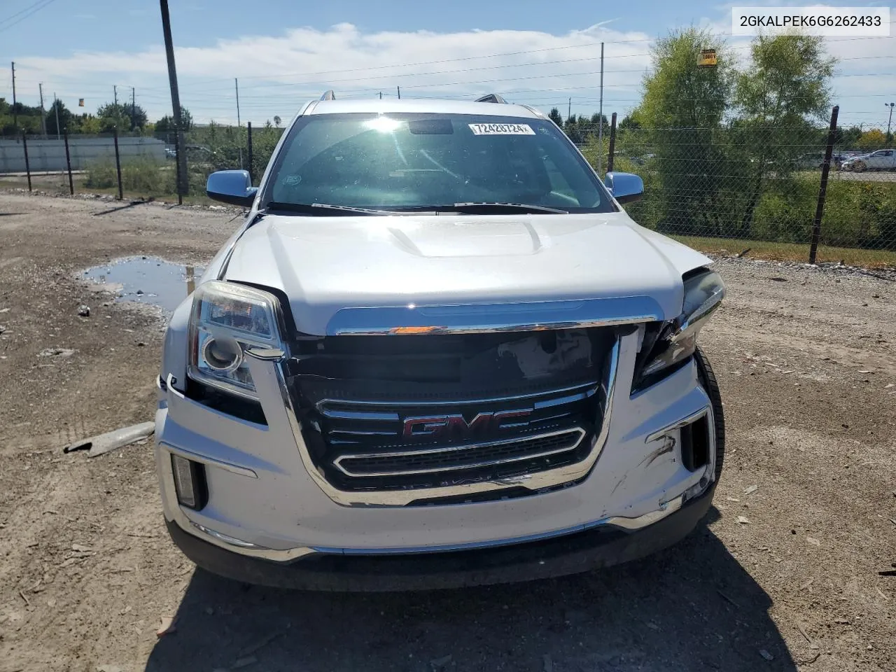 2GKALPEK6G6262433 2016 GMC Terrain Slt