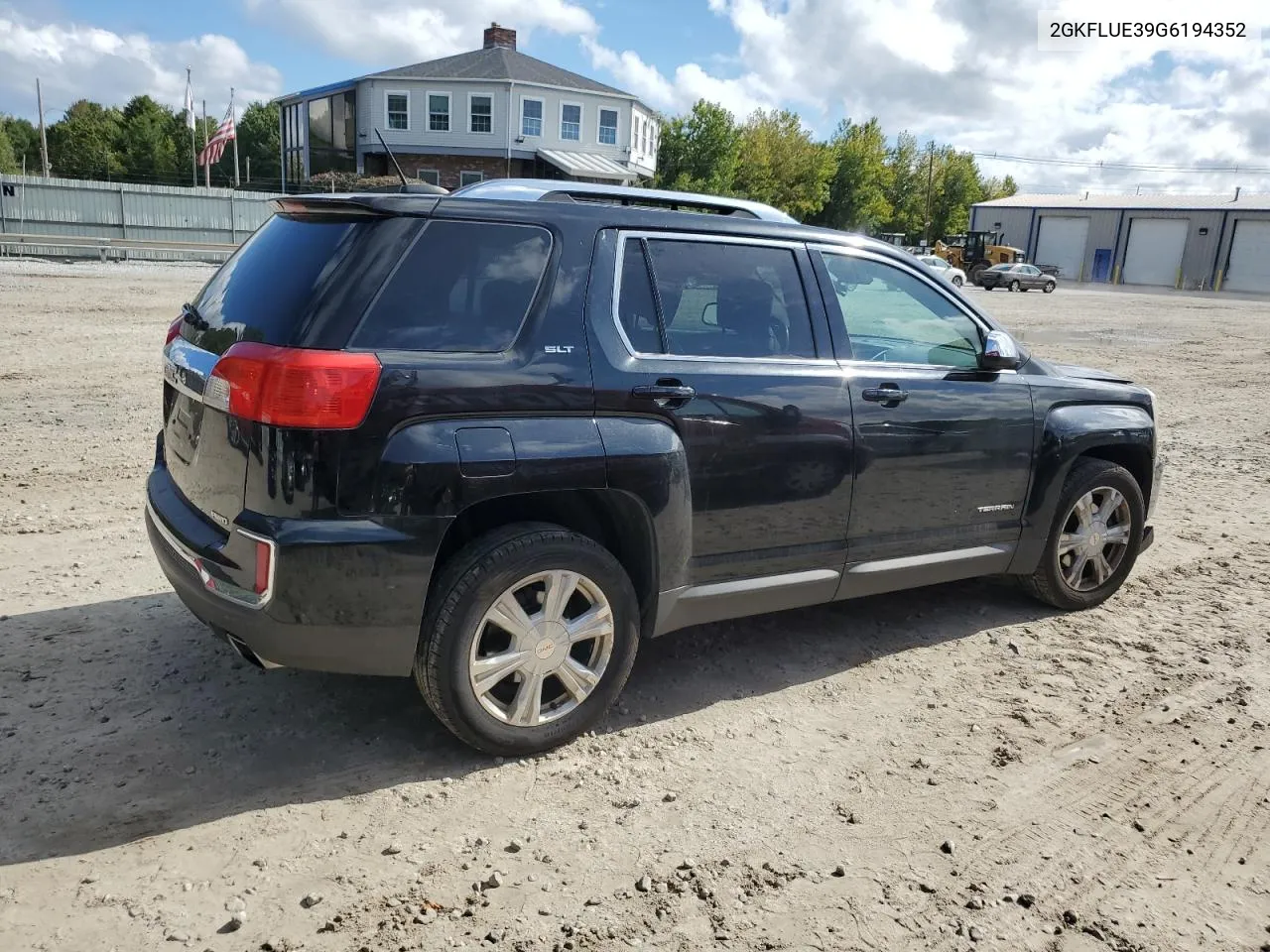 2016 GMC Terrain Slt VIN: 2GKFLUE39G6194352 Lot: 72762894