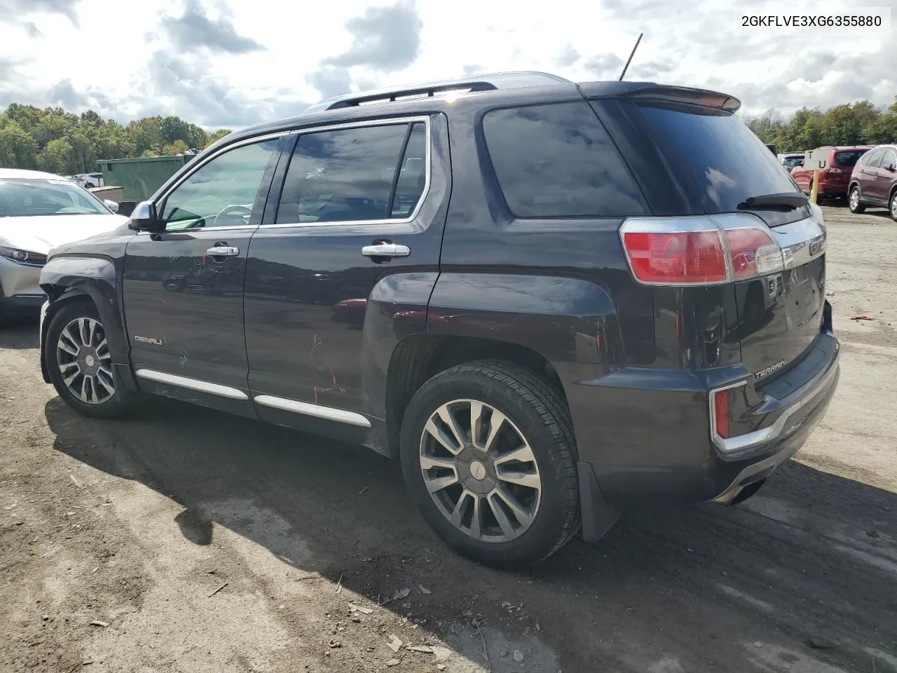 2GKFLVE3XG6355880 2016 GMC Terrain Denali