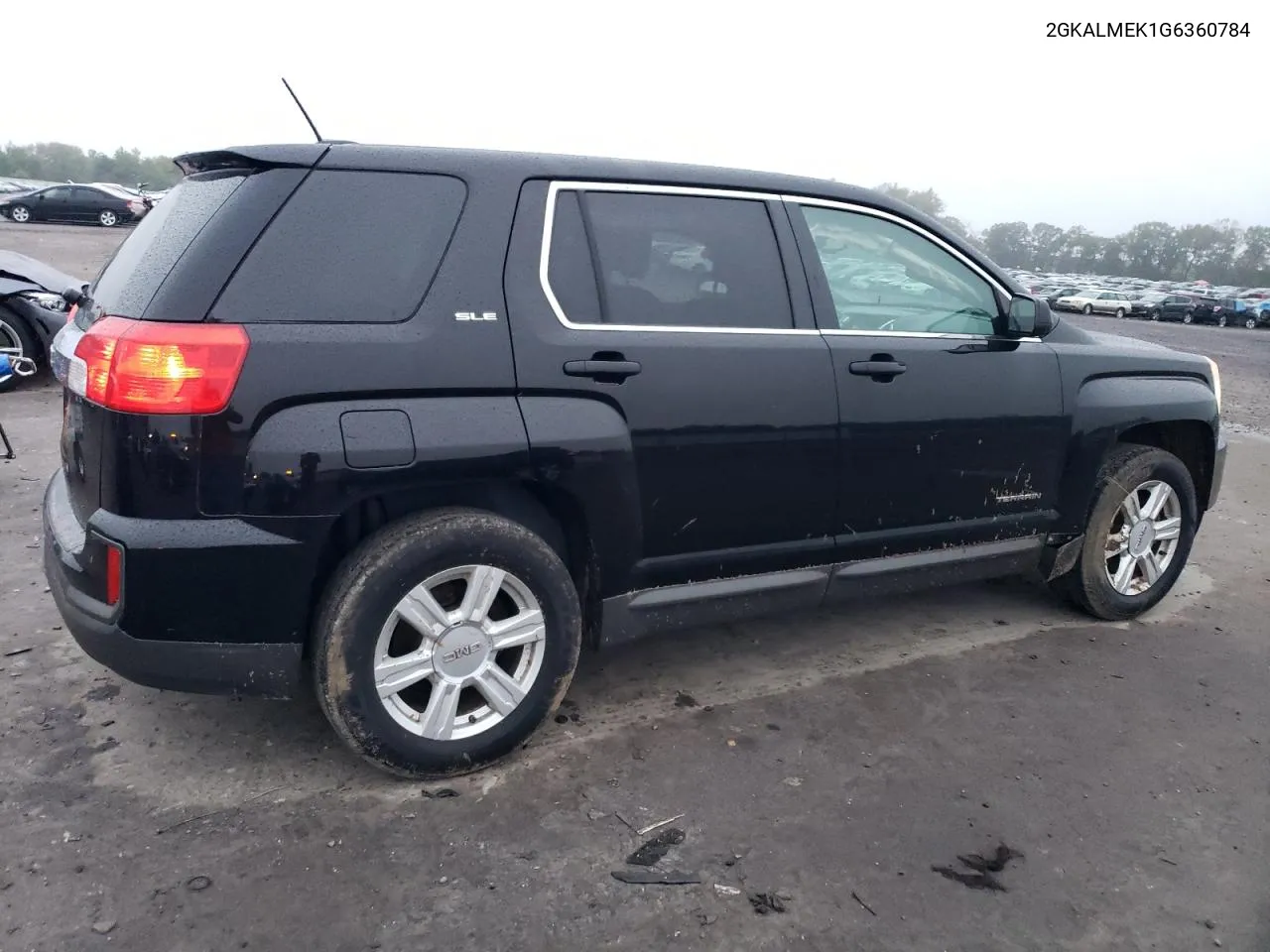 2016 GMC Terrain Sle VIN: 2GKALMEK1G6360784 Lot: 72856844