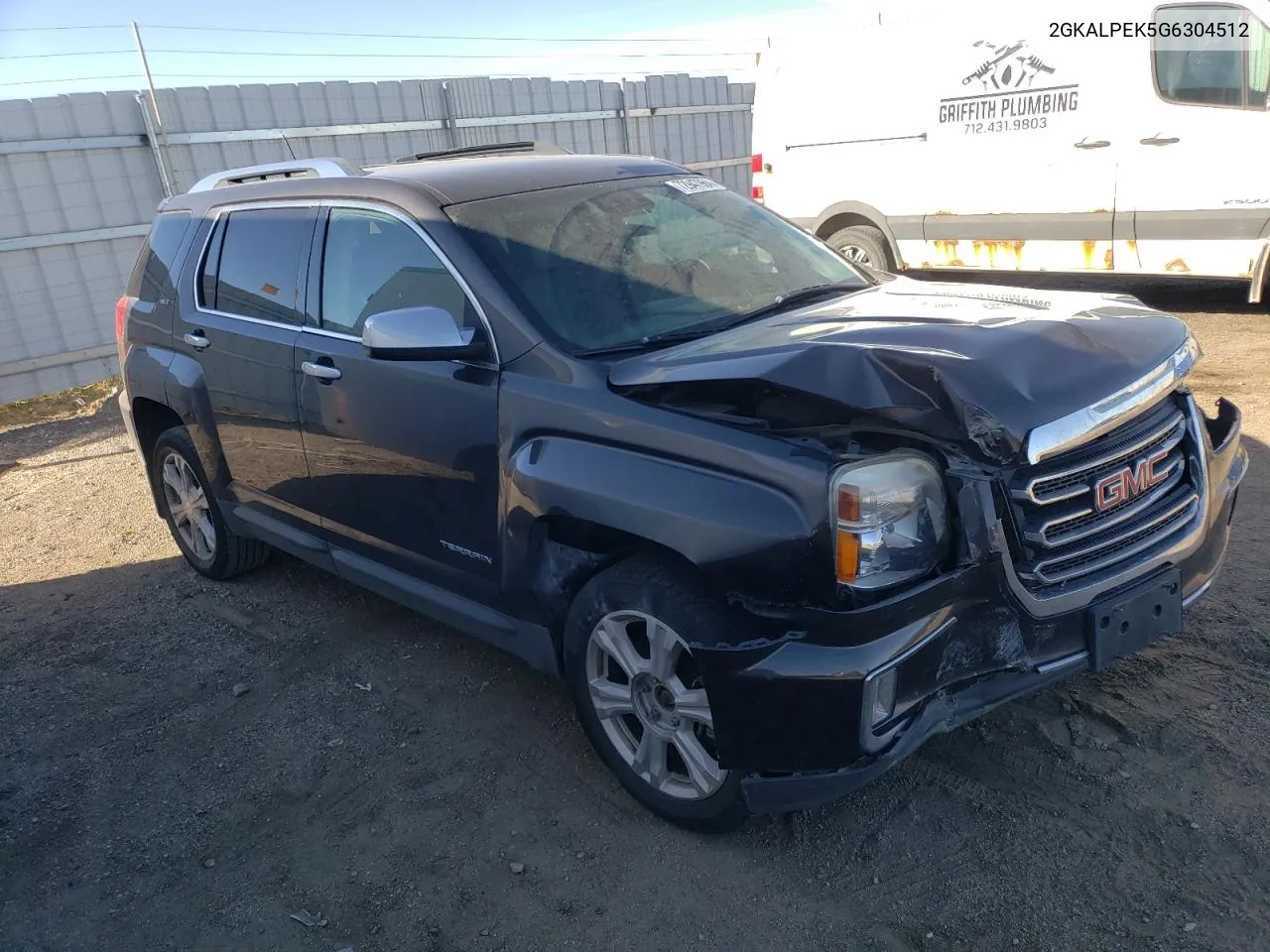 2016 GMC Terrain Slt VIN: 2GKALPEK5G6304512 Lot: 72947964