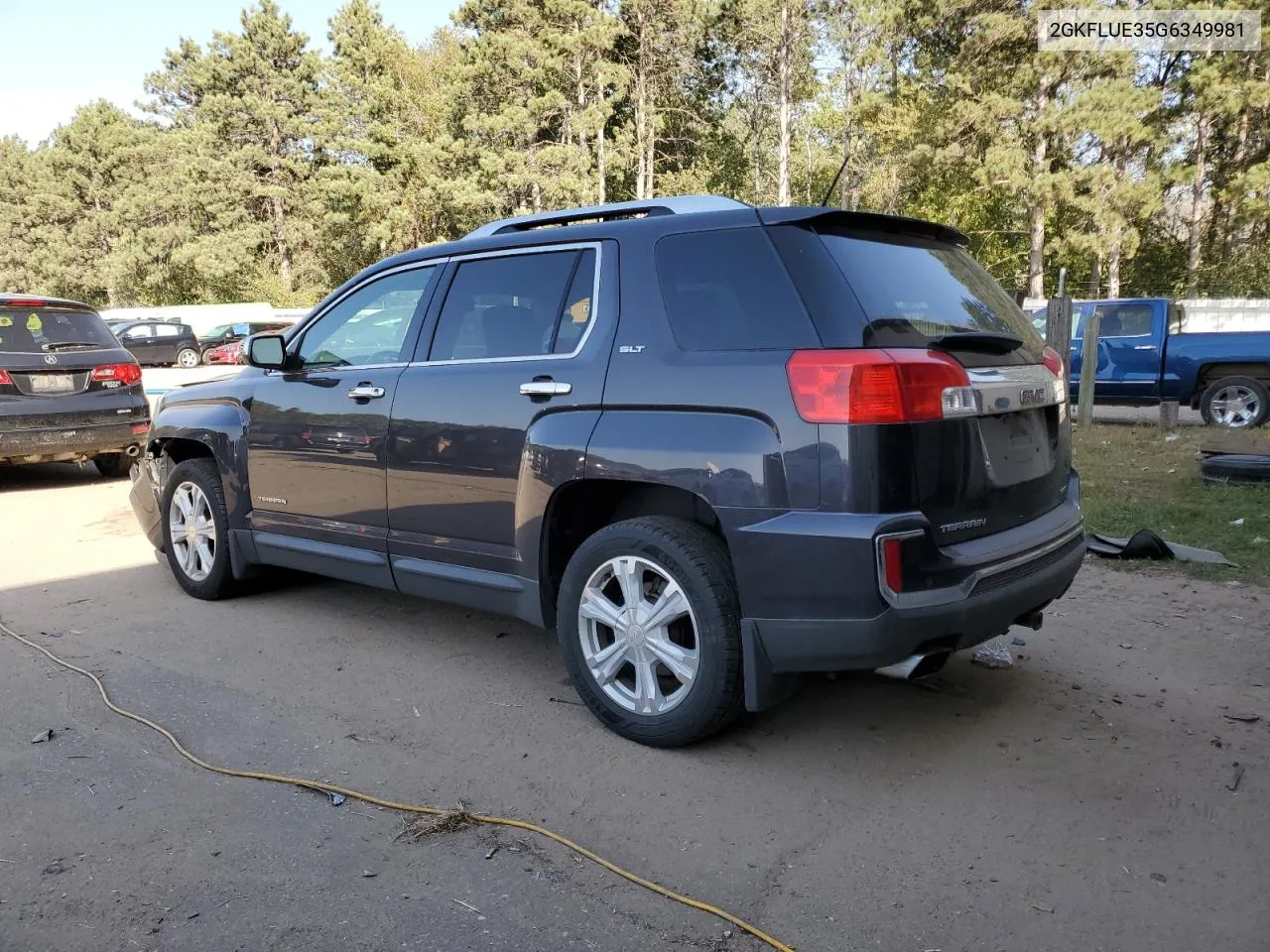 2016 GMC Terrain Slt VIN: 2GKFLUE35G6349981 Lot: 74075274