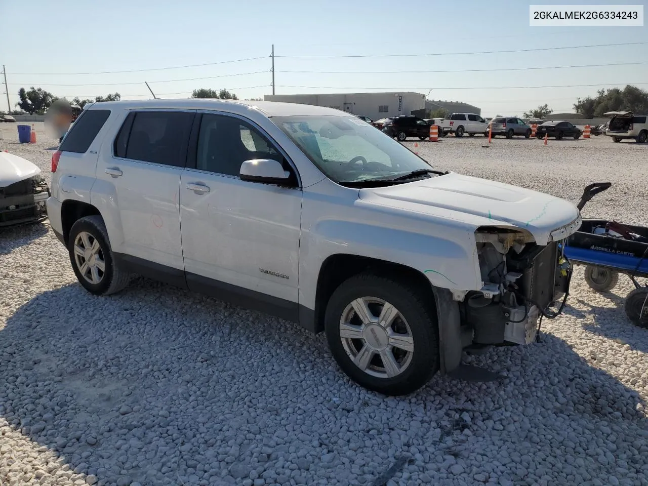 2GKALMEK2G6334243 2016 GMC Terrain Sle