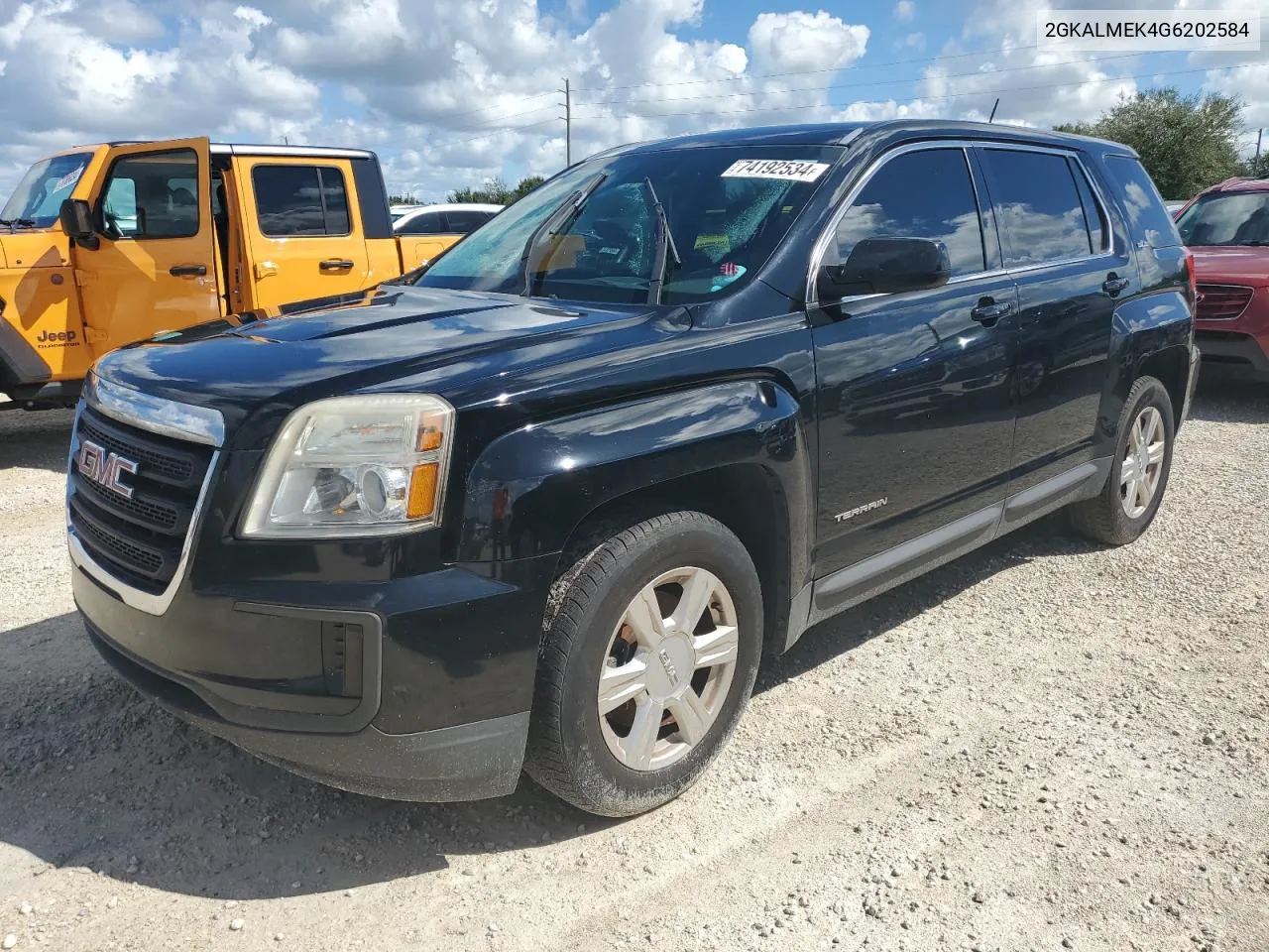 2GKALMEK4G6202584 2016 GMC Terrain Sle