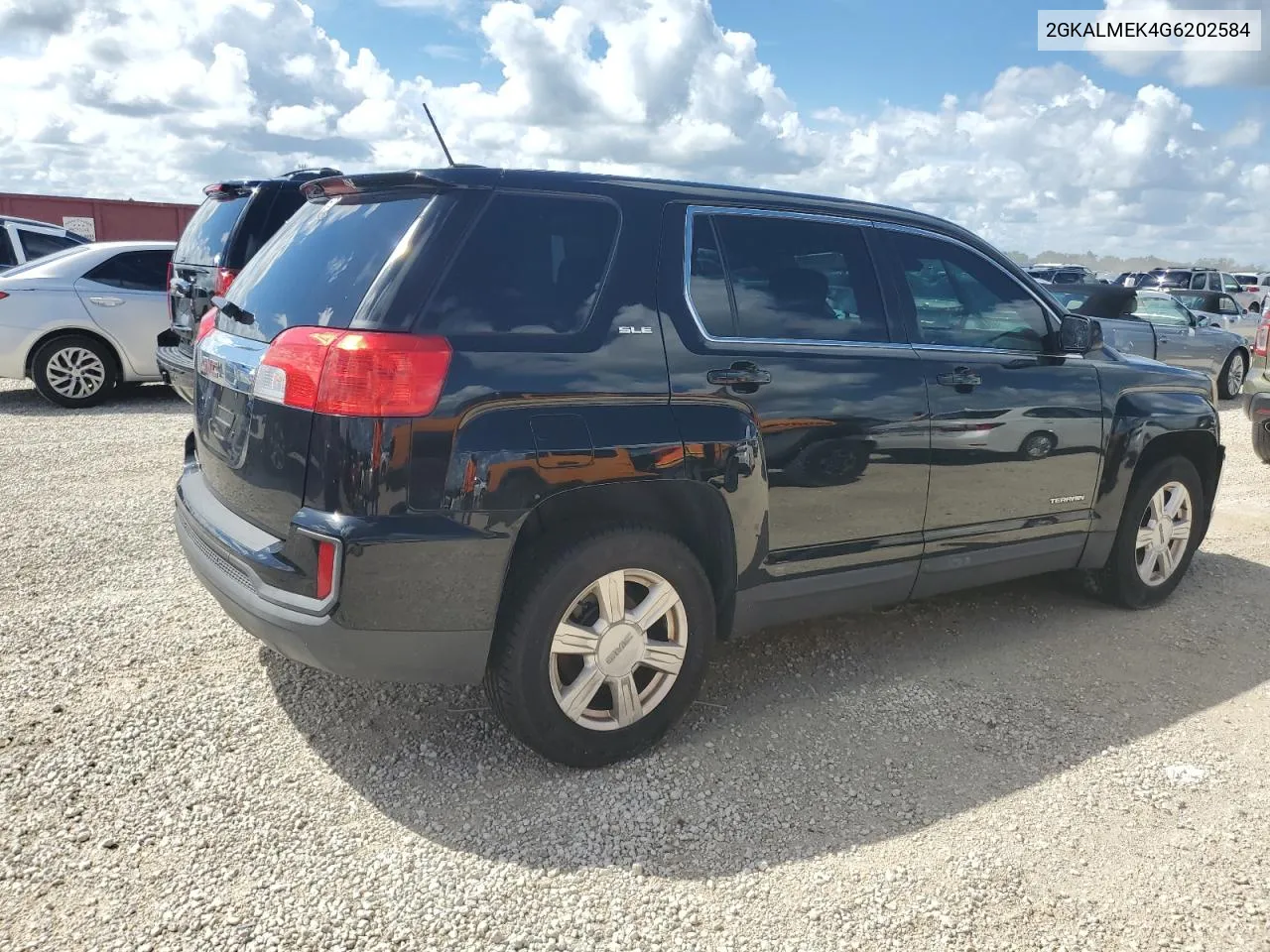 2016 GMC Terrain Sle VIN: 2GKALMEK4G6202584 Lot: 74192534