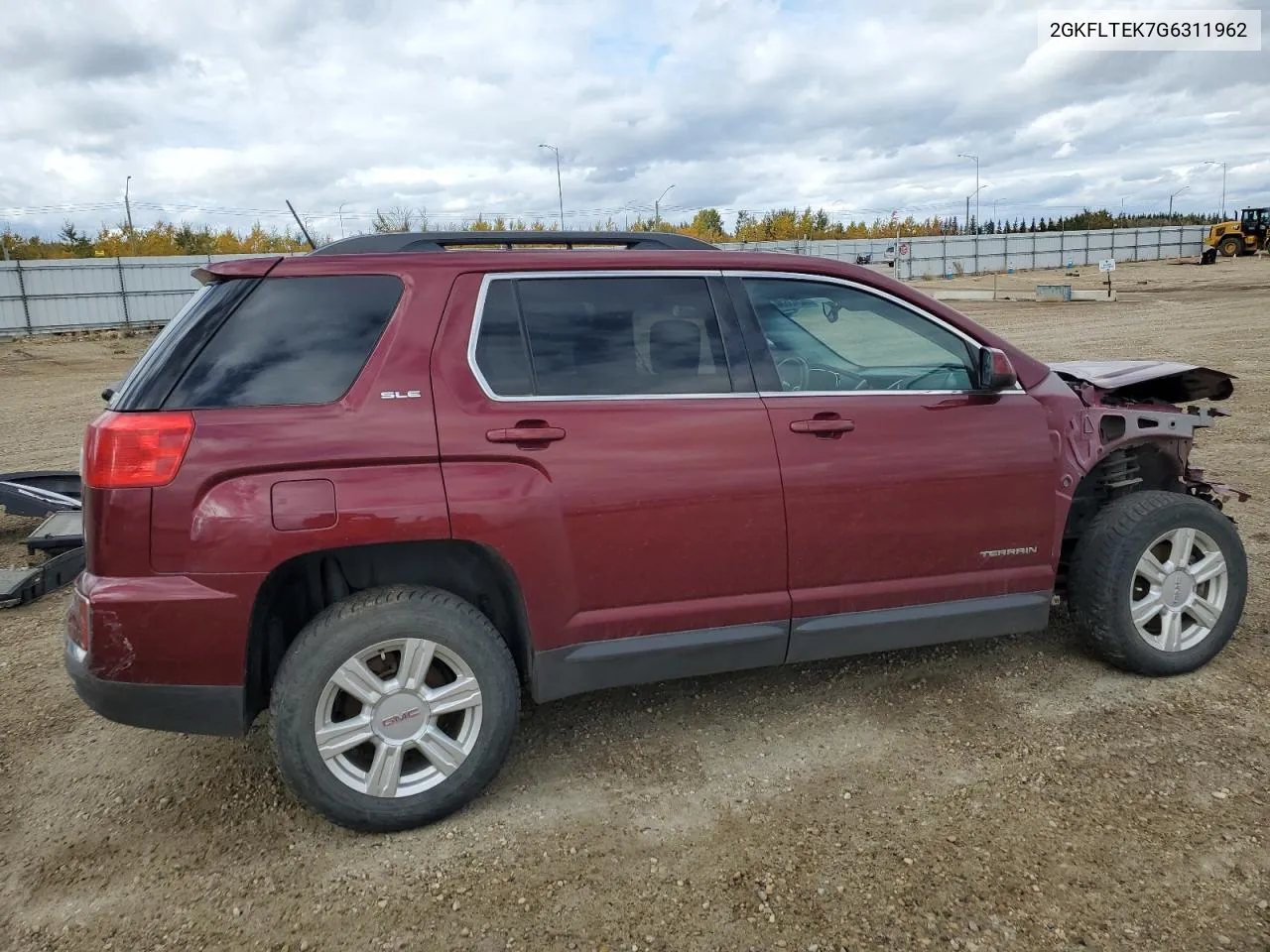 2016 GMC Terrain Sle VIN: 2GKFLTEK7G6311962 Lot: 74243604