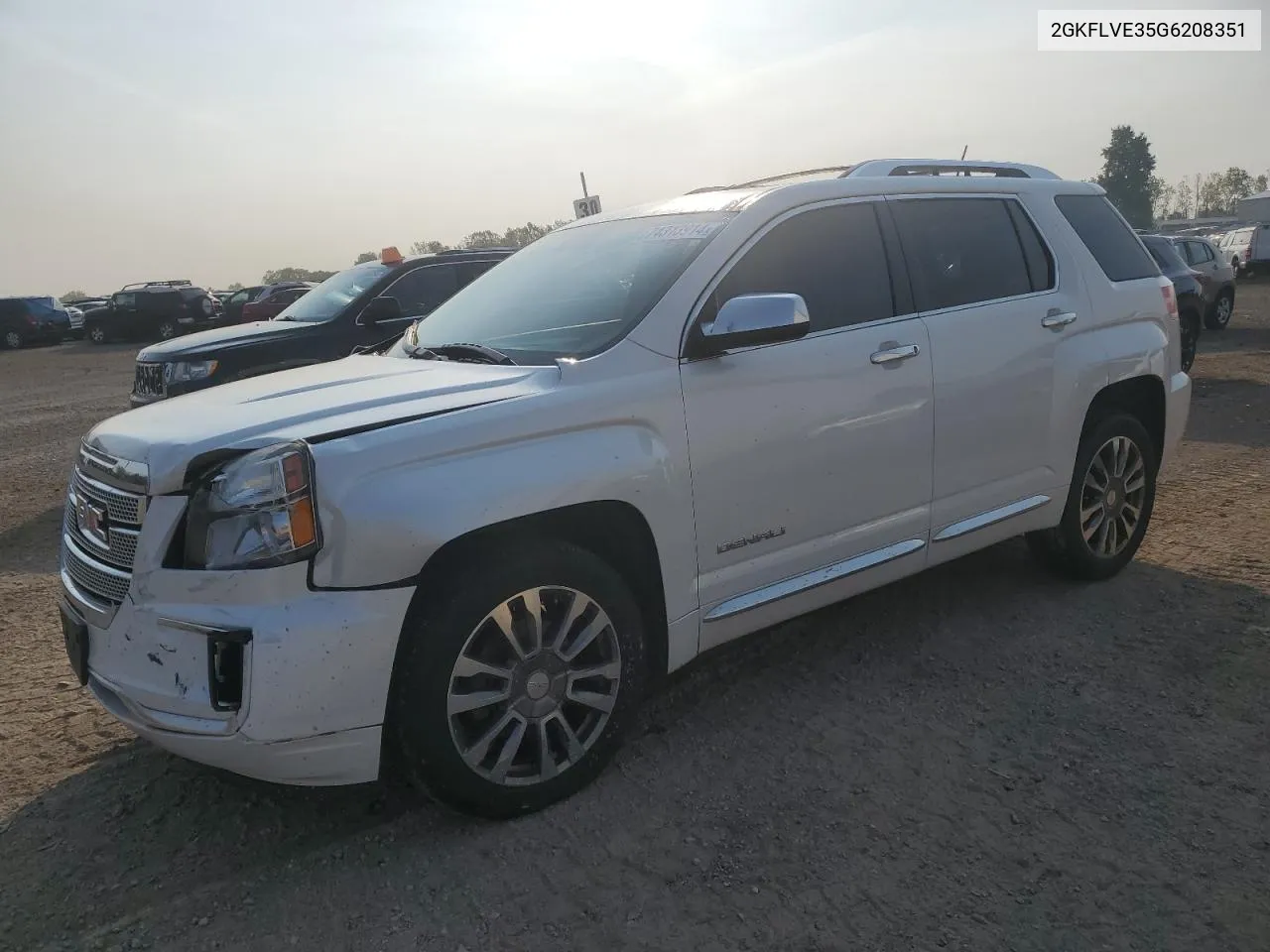 2016 GMC Terrain Denali VIN: 2GKFLVE35G6208351 Lot: 74313914