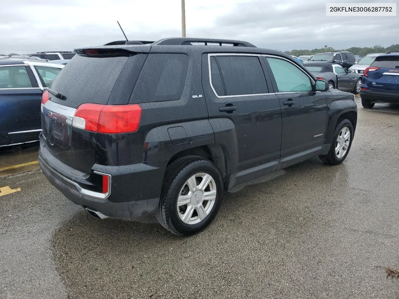 2016 GMC Terrain Sle VIN: 2GKFLNE30G6287752 Lot: 74777304