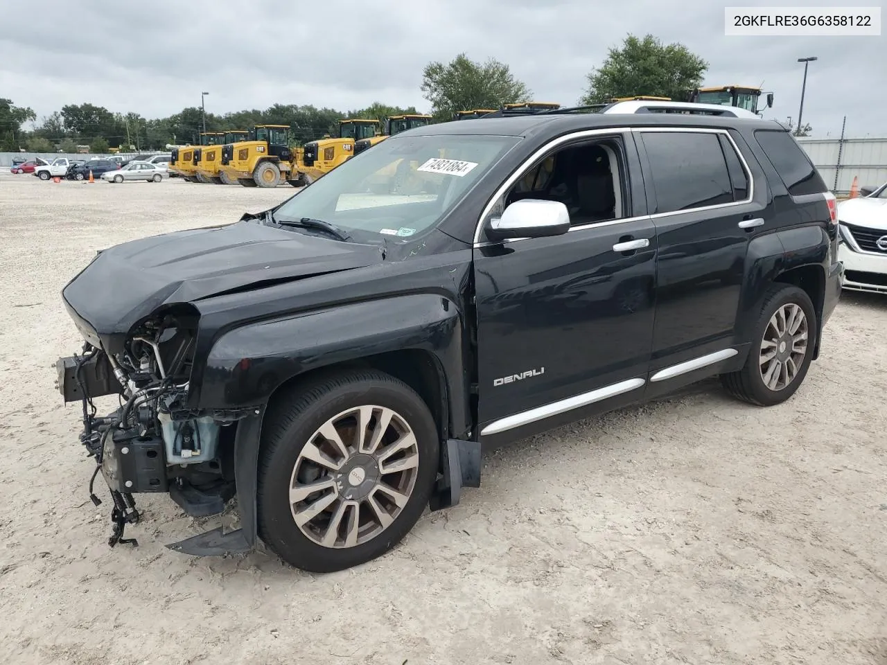 2016 GMC Terrain Denali VIN: 2GKFLRE36G6358122 Lot: 74931864