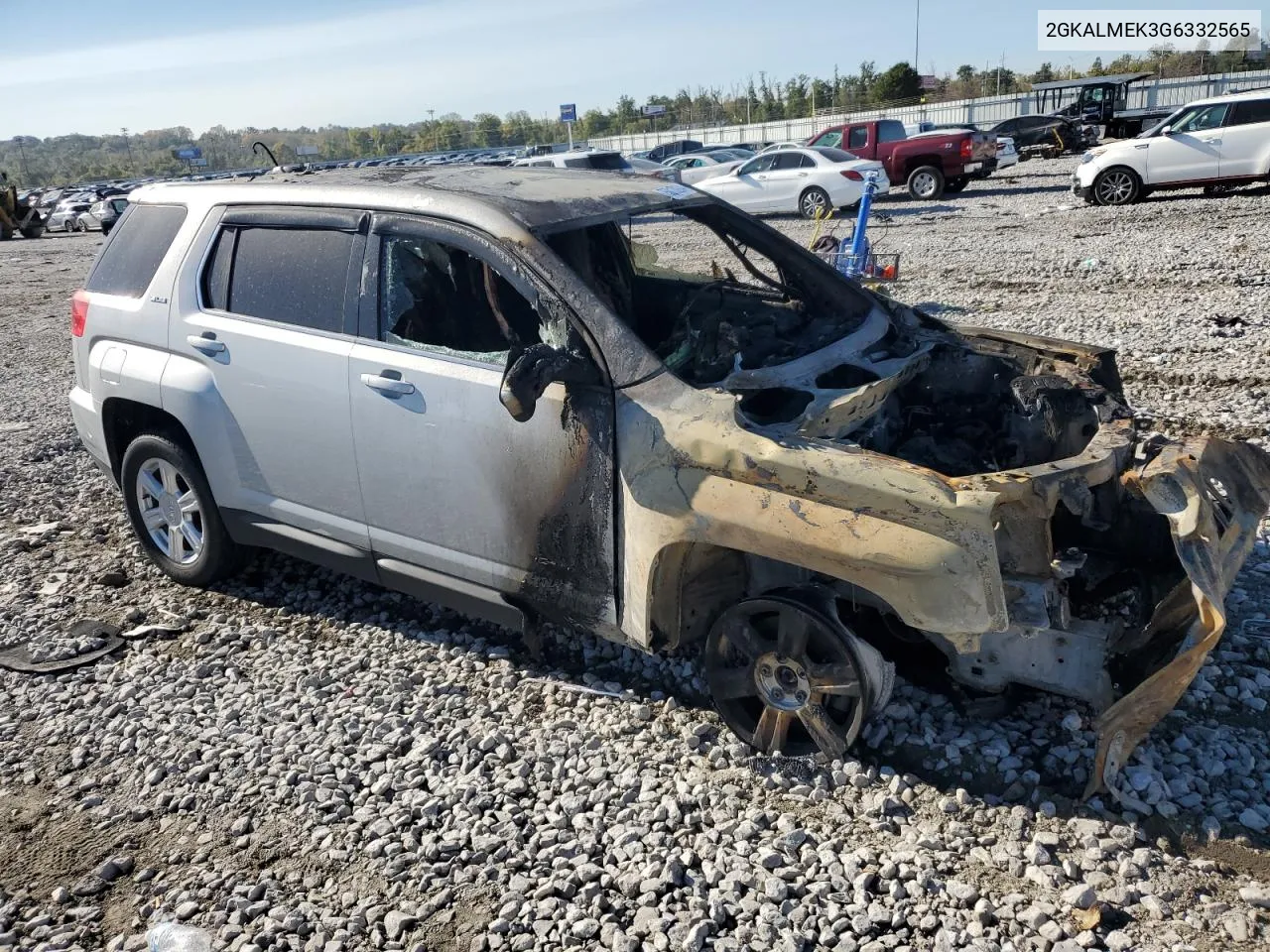 2016 GMC Terrain Sle VIN: 2GKALMEK3G6332565 Lot: 75018284