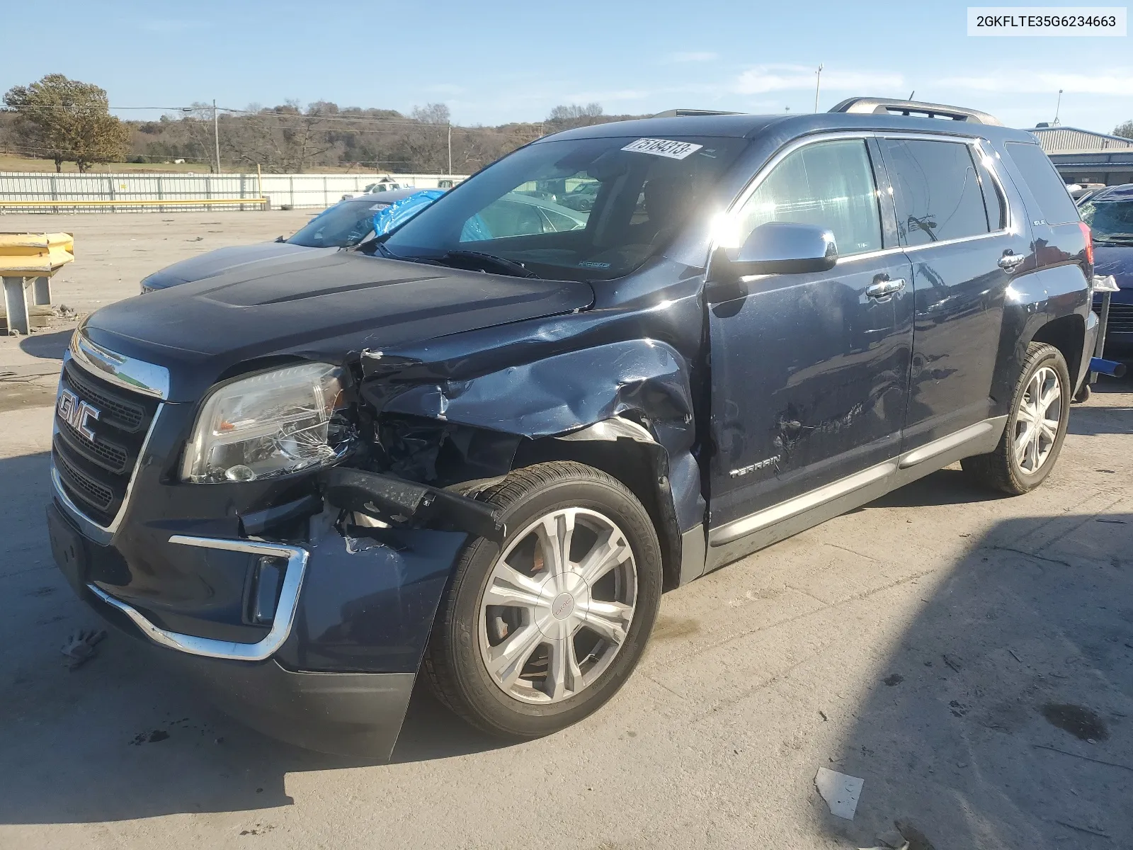 2GKFLTE35G6234663 2016 GMC Terrain Sle