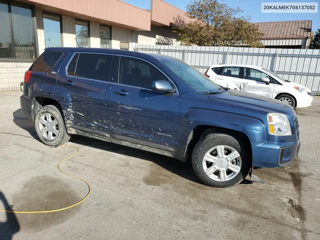 2016 GMC Terrain Sle VIN: 2GKALMEK7G6137052 Lot: 75216974