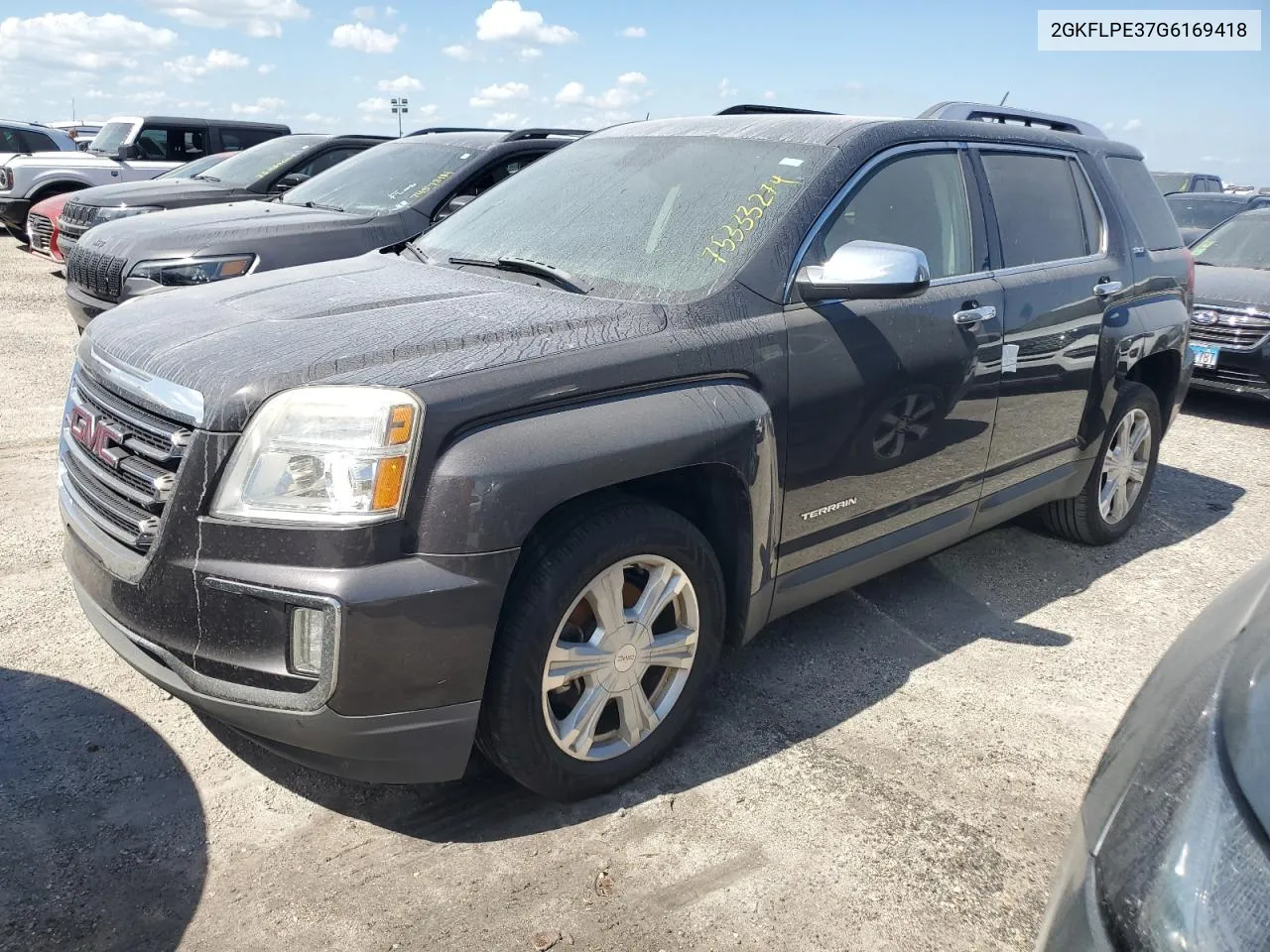 2016 GMC Terrain Slt VIN: 2GKFLPE37G6169418 Lot: 75333274