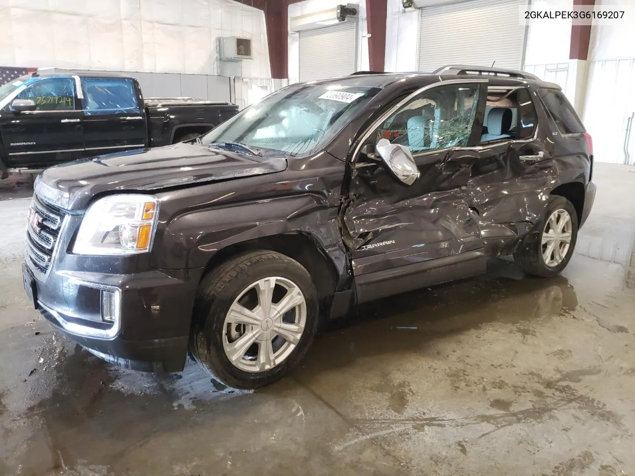 2016 GMC Terrain Slt VIN: 2GKALPEK3G6169207 Lot: 75690904