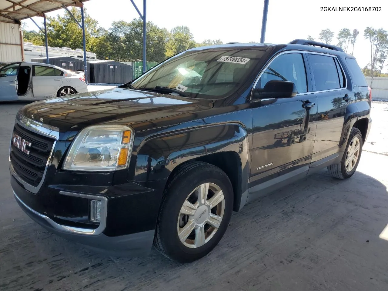 2016 GMC Terrain Sle VIN: 2GKALNEK2G6168702 Lot: 75748034