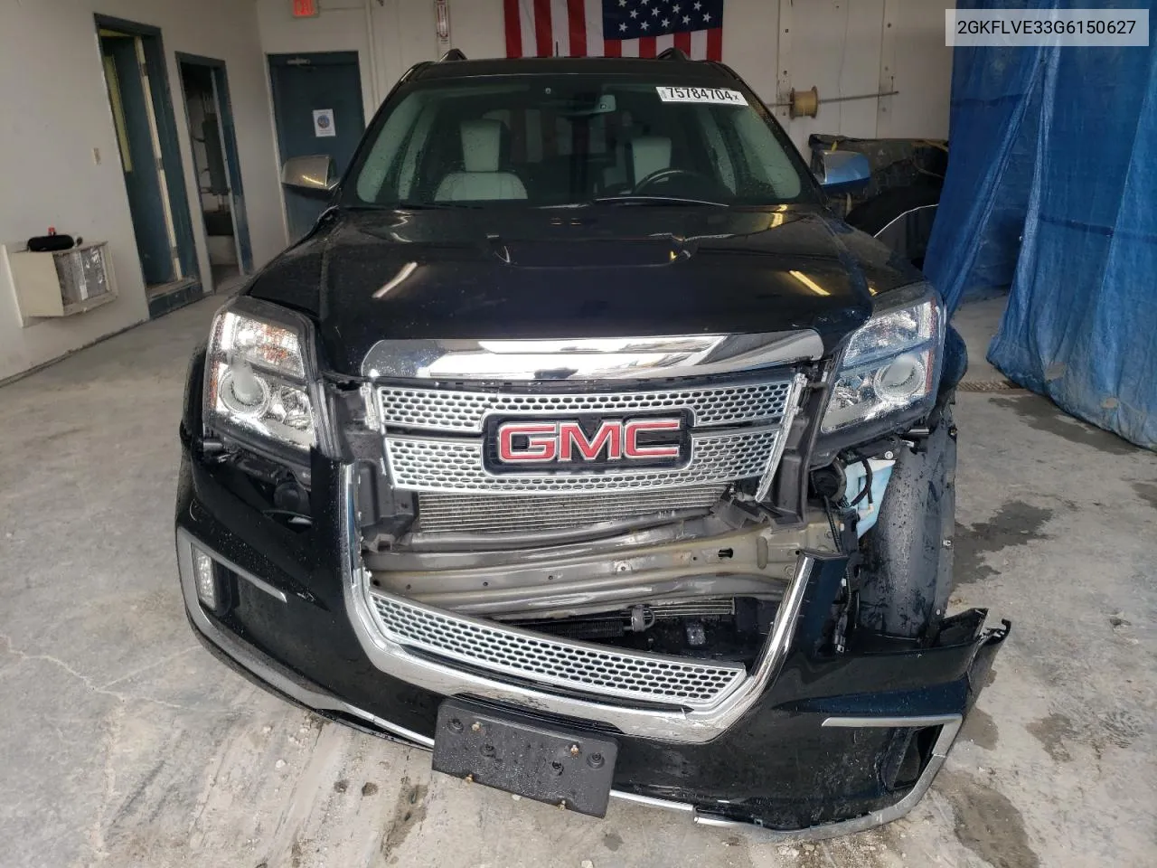 2016 GMC Terrain Denali VIN: 2GKFLVE33G6150627 Lot: 75784704