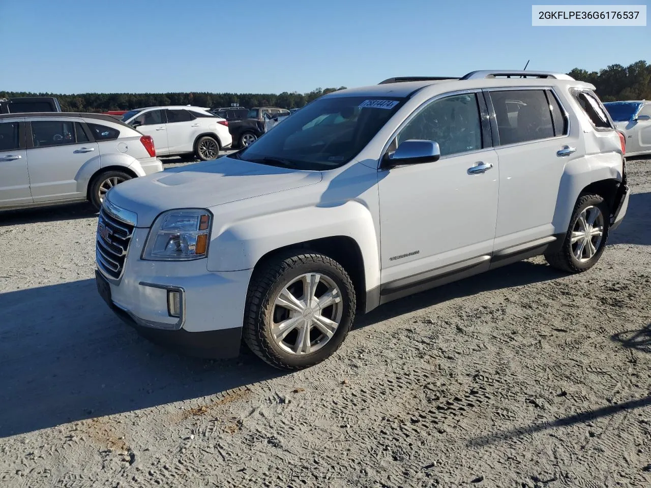 2GKFLPE36G6176537 2016 GMC Terrain Slt