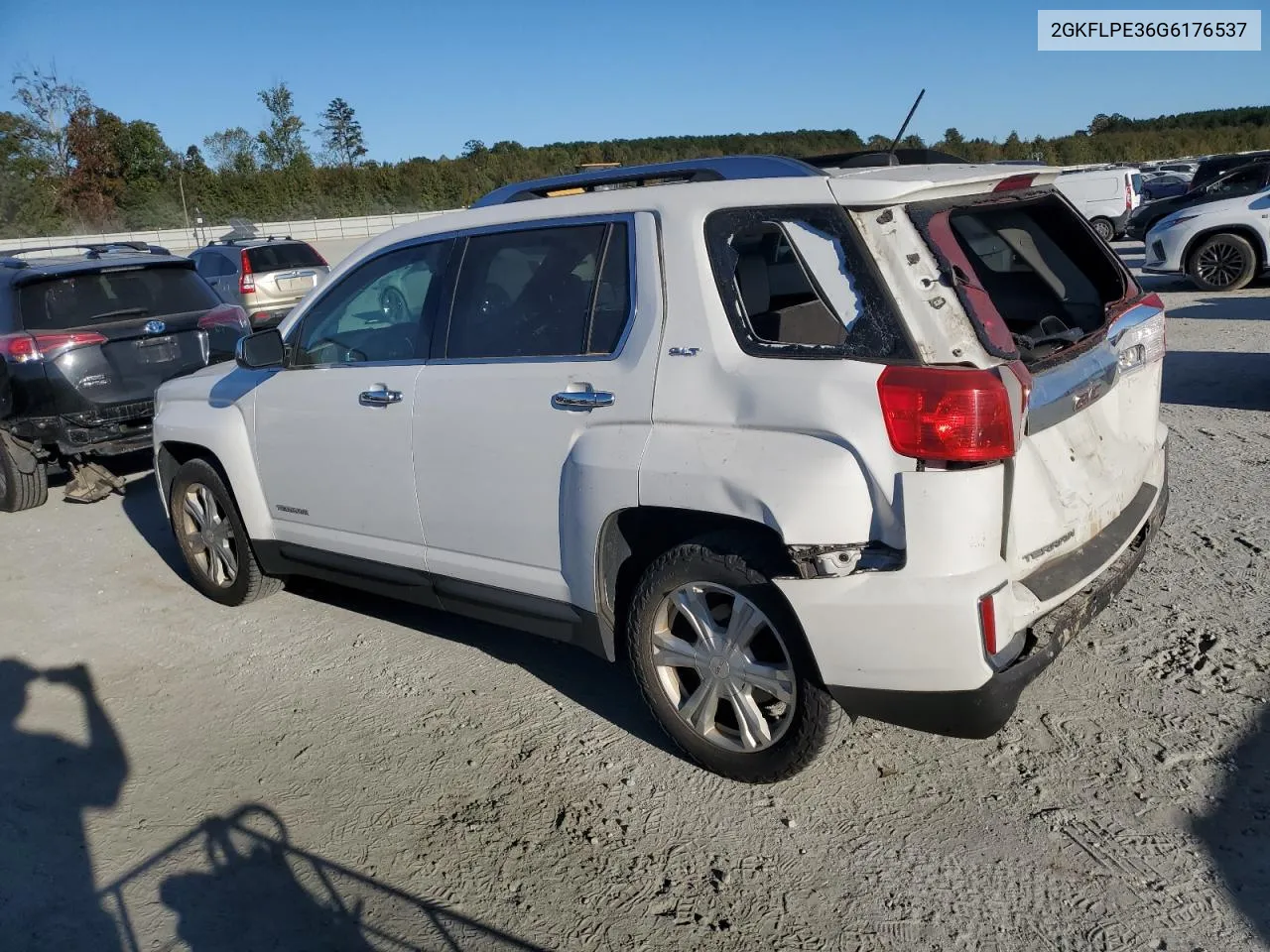 2016 GMC Terrain Slt VIN: 2GKFLPE36G6176537 Lot: 75814474