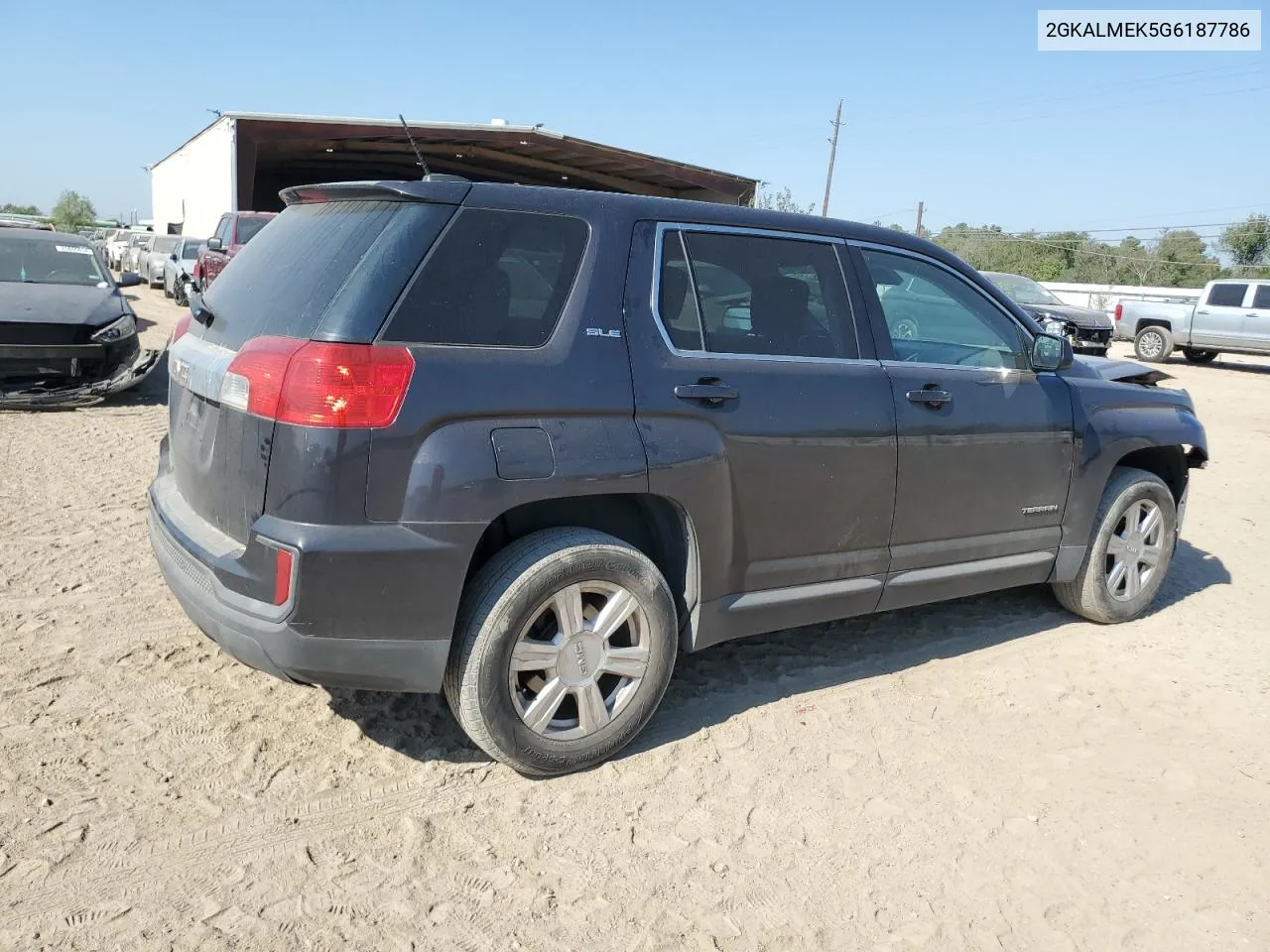 2GKALMEK5G6187786 2016 GMC Terrain Sle