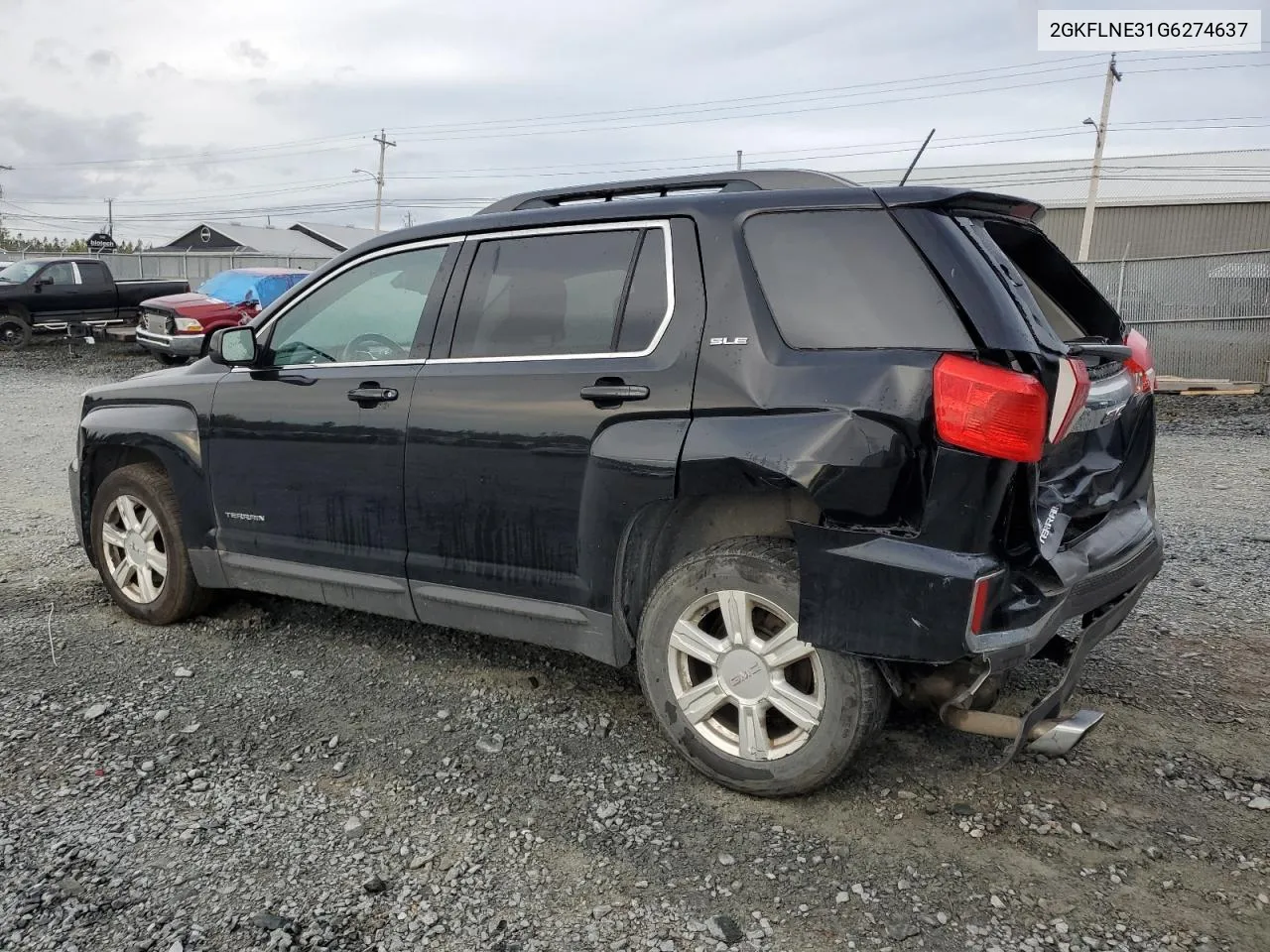 2016 GMC Terrain Sle VIN: 2GKFLNE31G6274637 Lot: 75879464