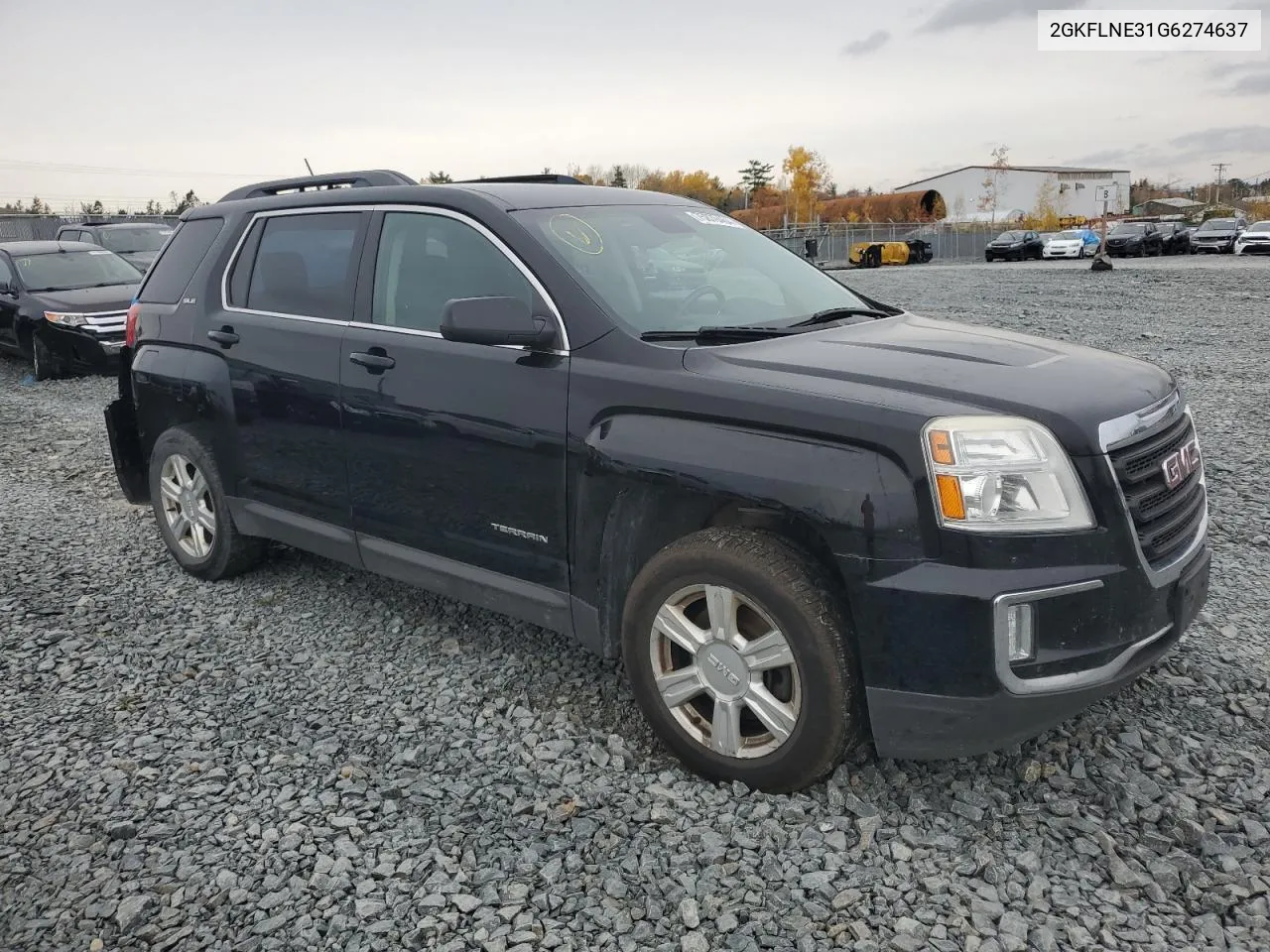 2016 GMC Terrain Sle VIN: 2GKFLNE31G6274637 Lot: 75879464