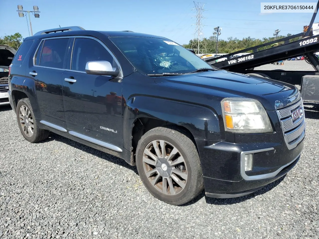 2016 GMC Terrain Denali VIN: 2GKFLRE37G6150444 Lot: 76094114